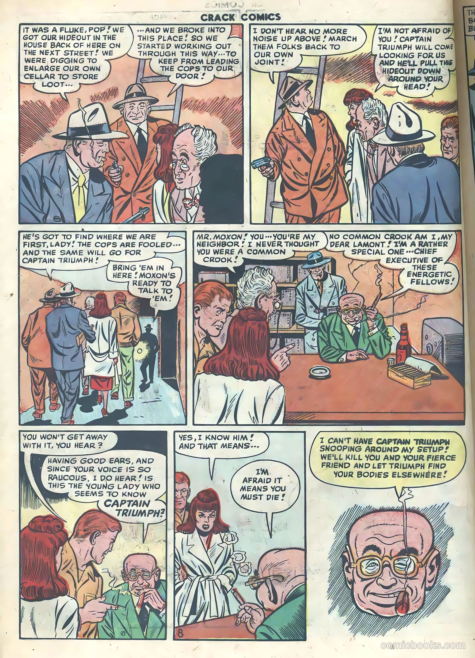 Crack Comics #62 (1949) — page 10
