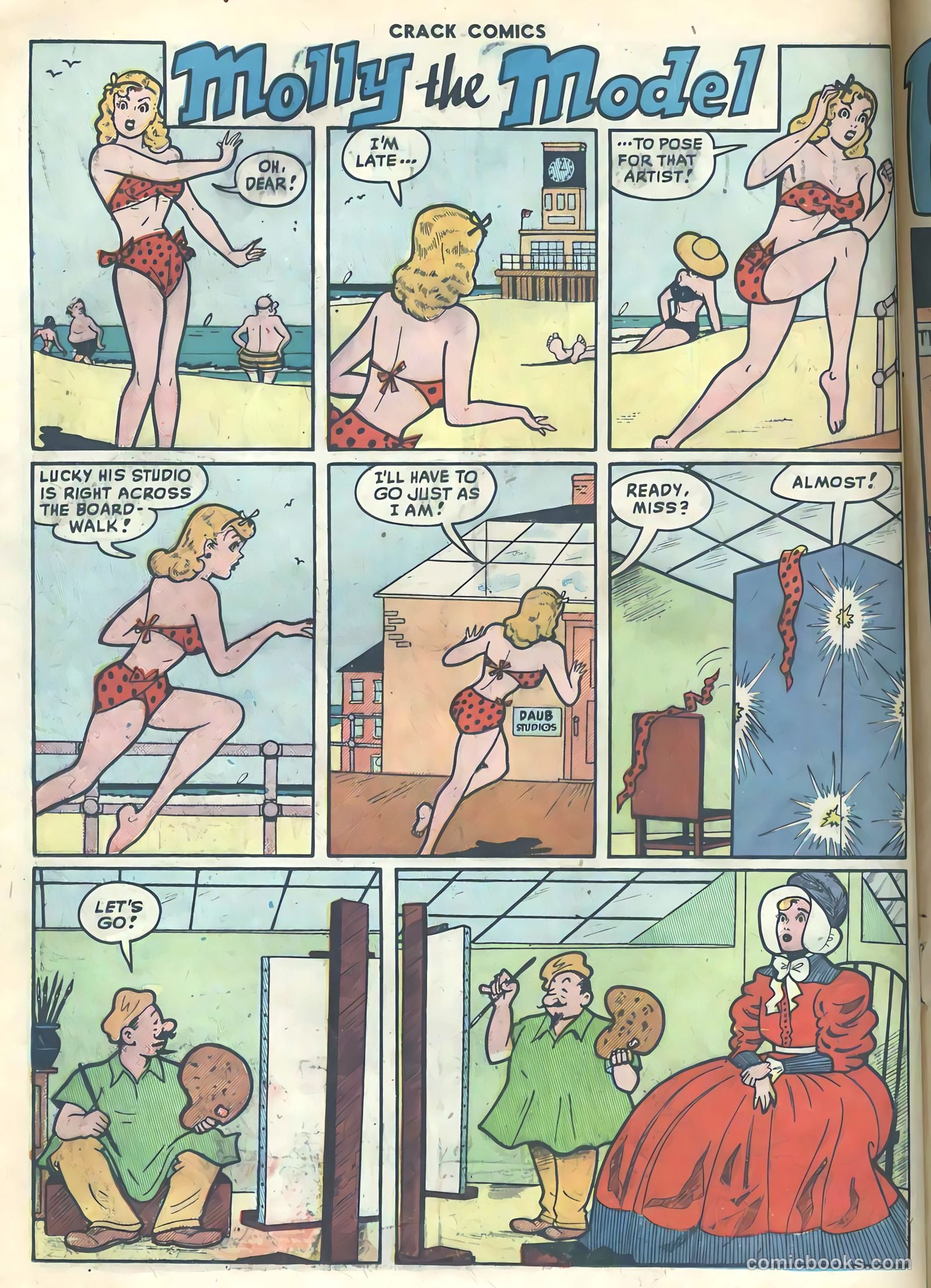 Crack Comics #62 (1949) — page 16
