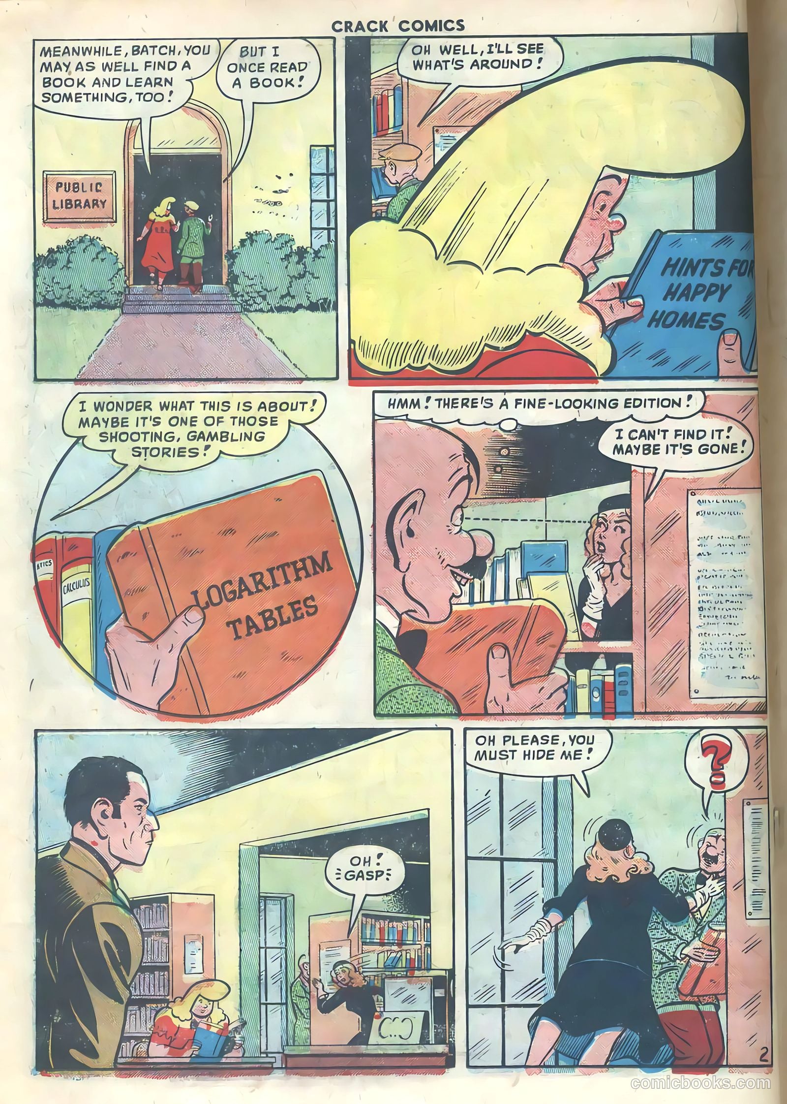 Crack Comics #62 (1949) — page 18