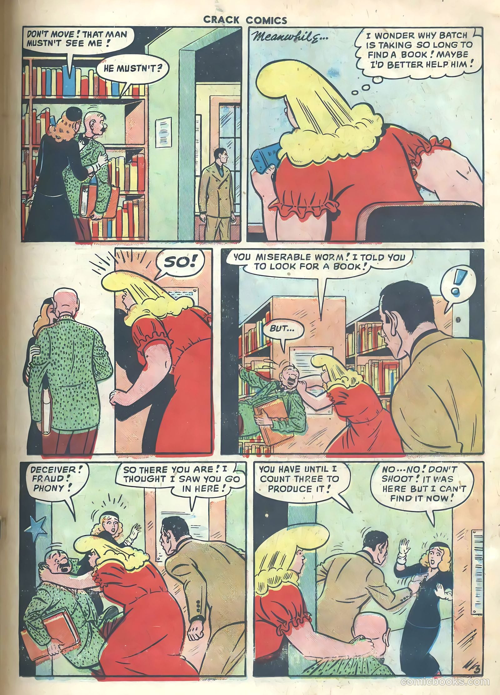 Crack Comics #62 (1949) — page 19