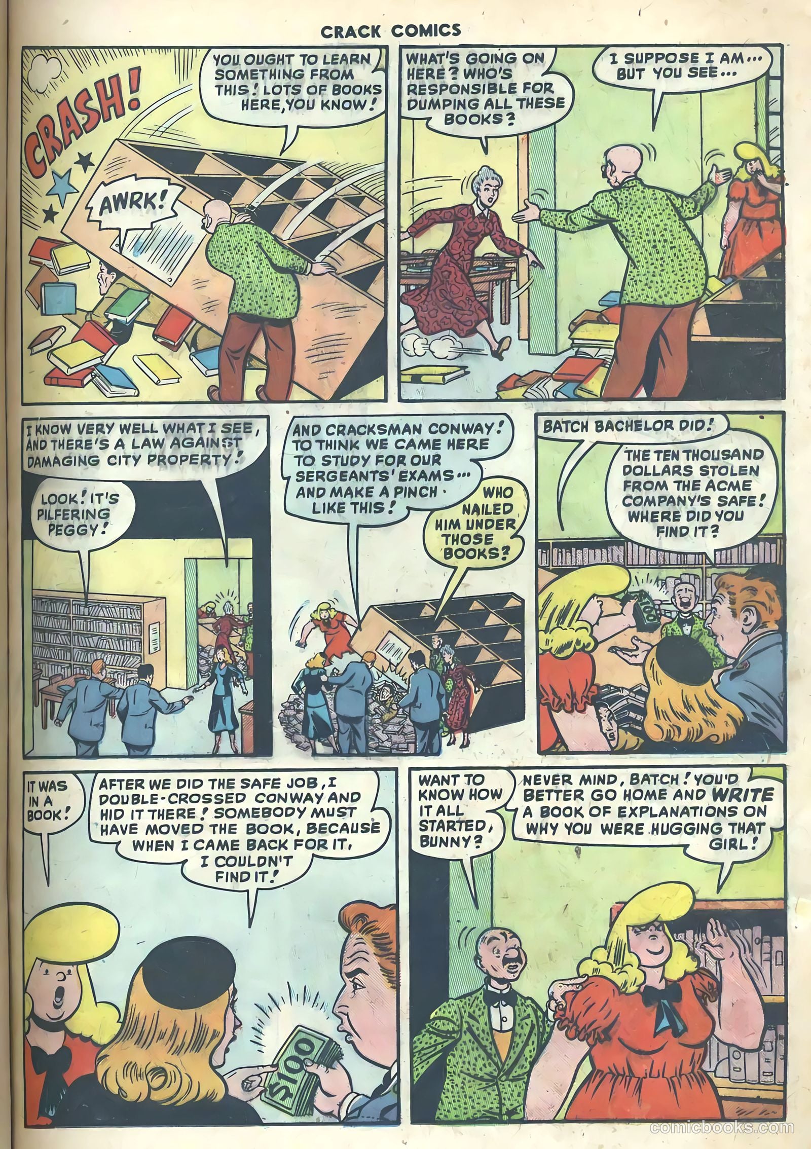 Crack Comics #62 (1949) — page 21