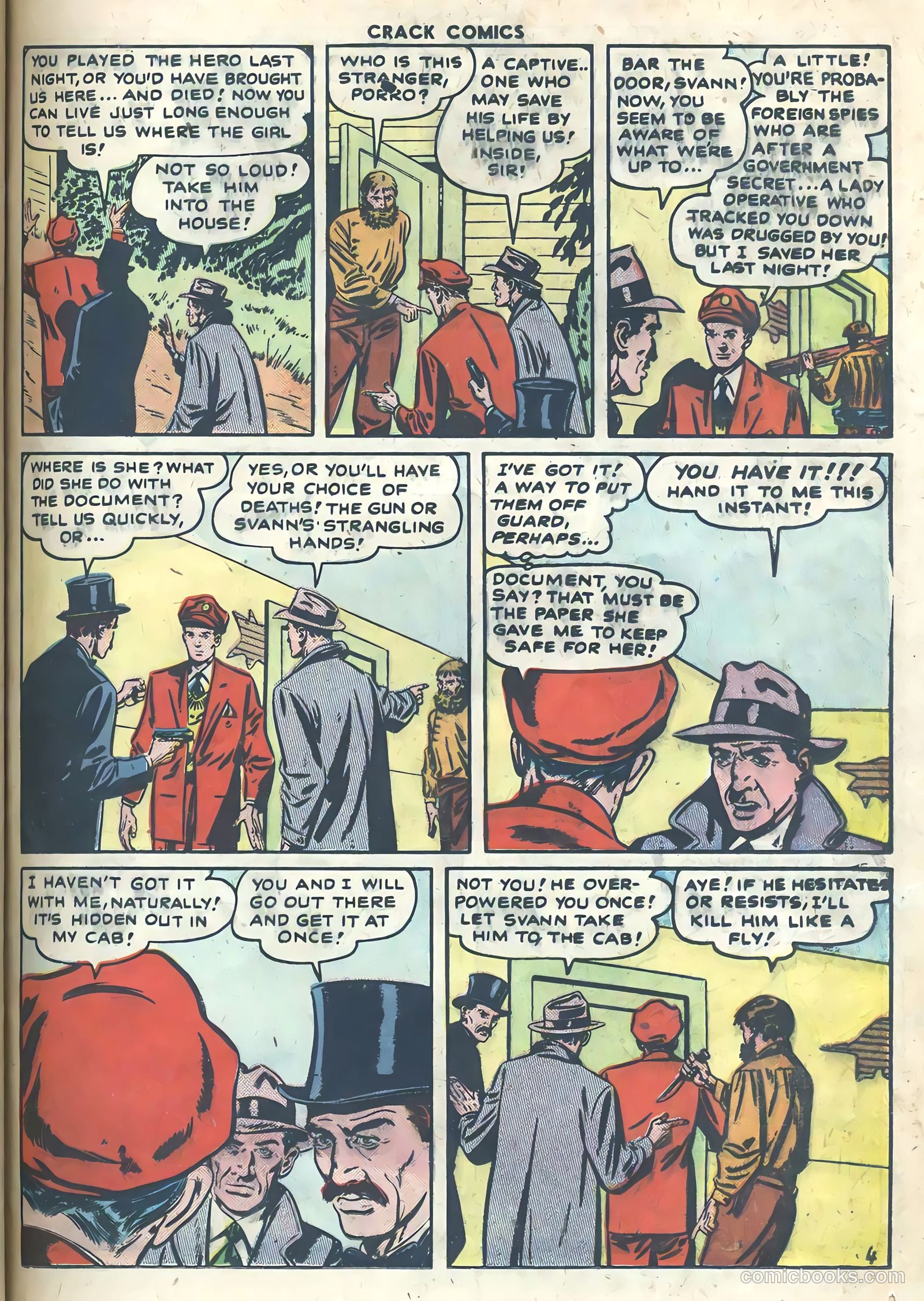 Crack Comics #62 (1949) — page 25