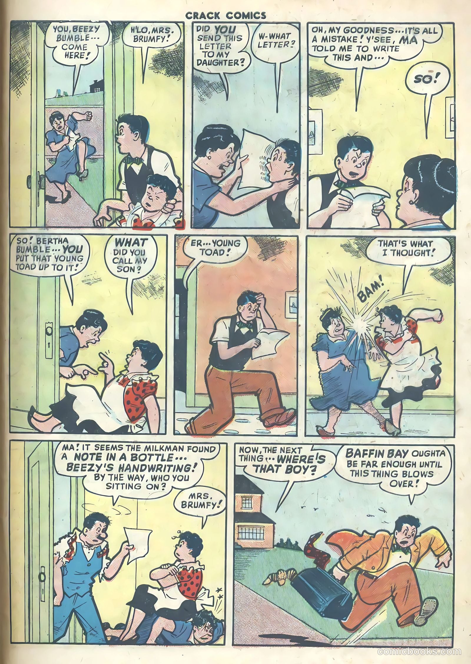 Crack Comics #62 (1949) — page 33