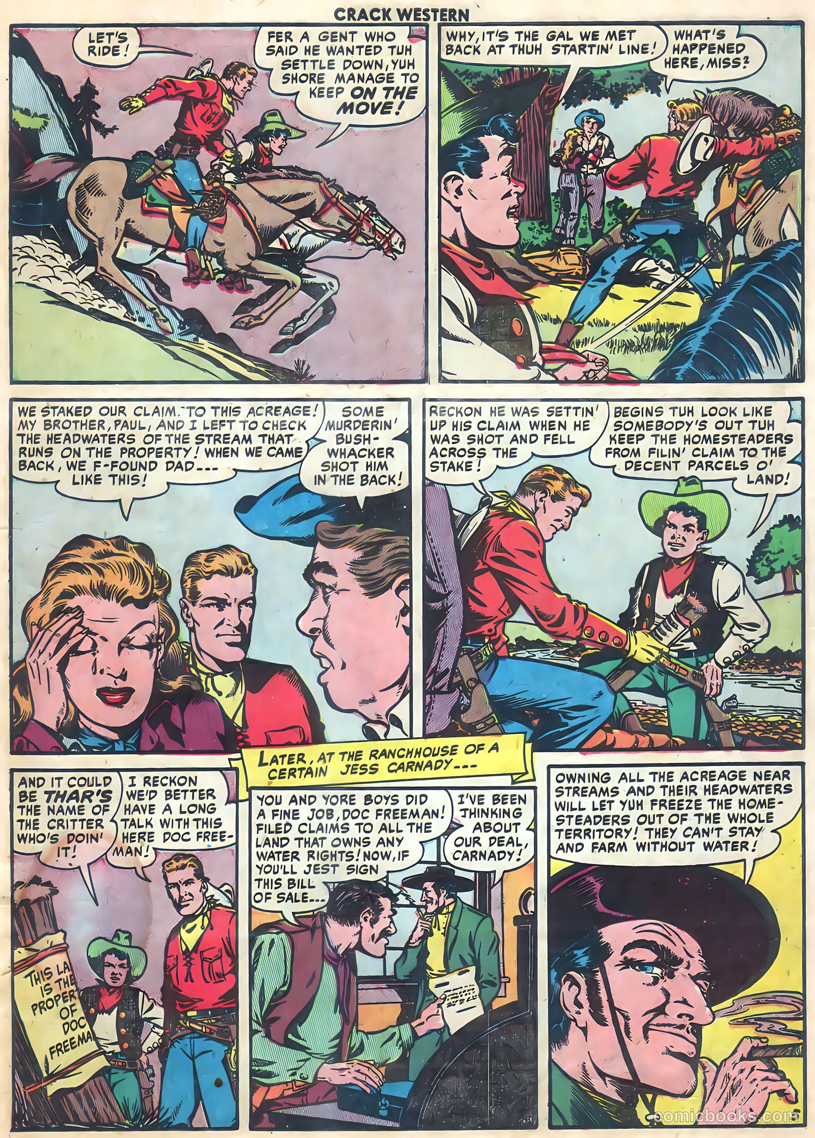 Crack Western #73 (1951) — page 4 of 45