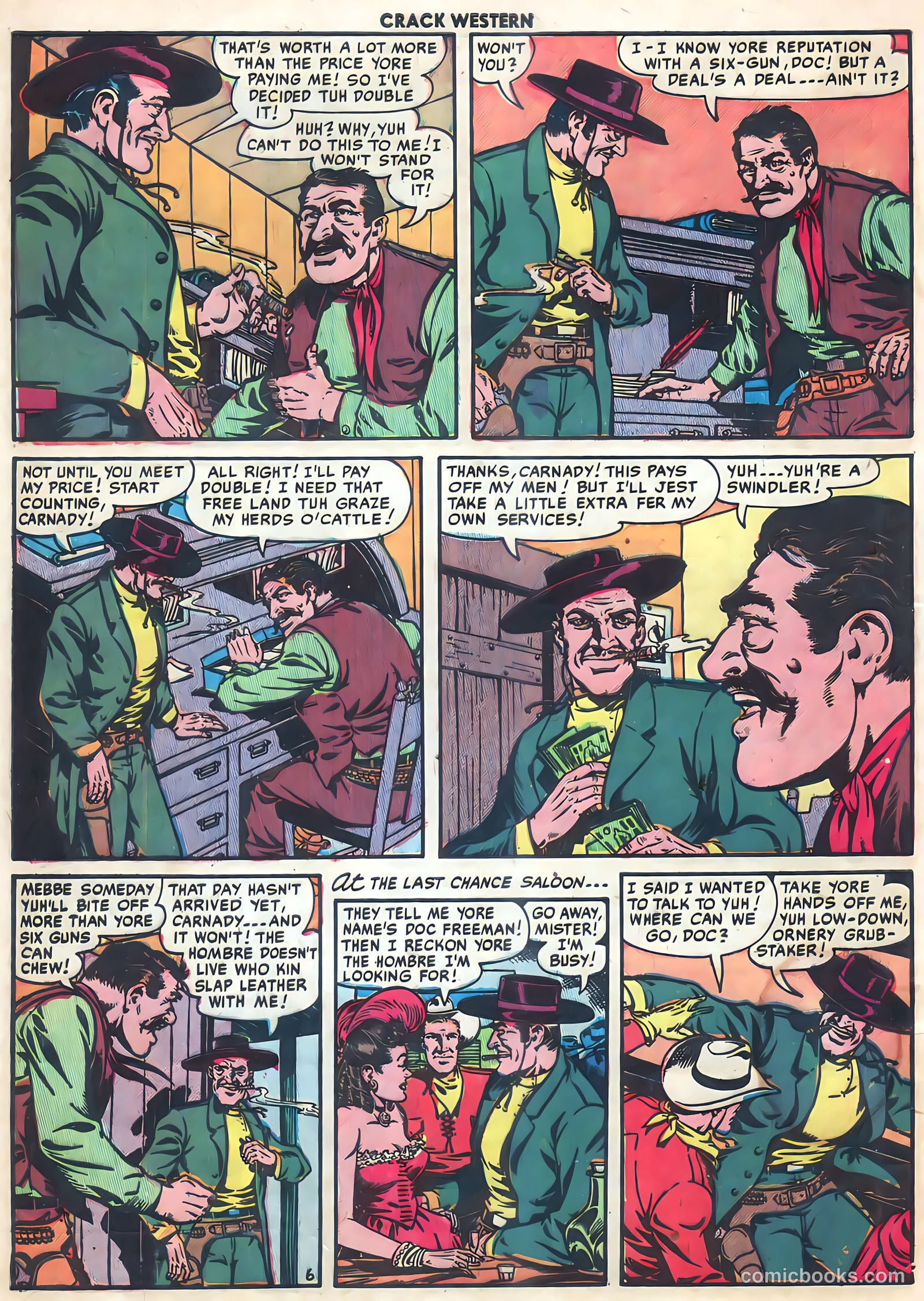 Crack Western #73 (1951) — page 5 of 45