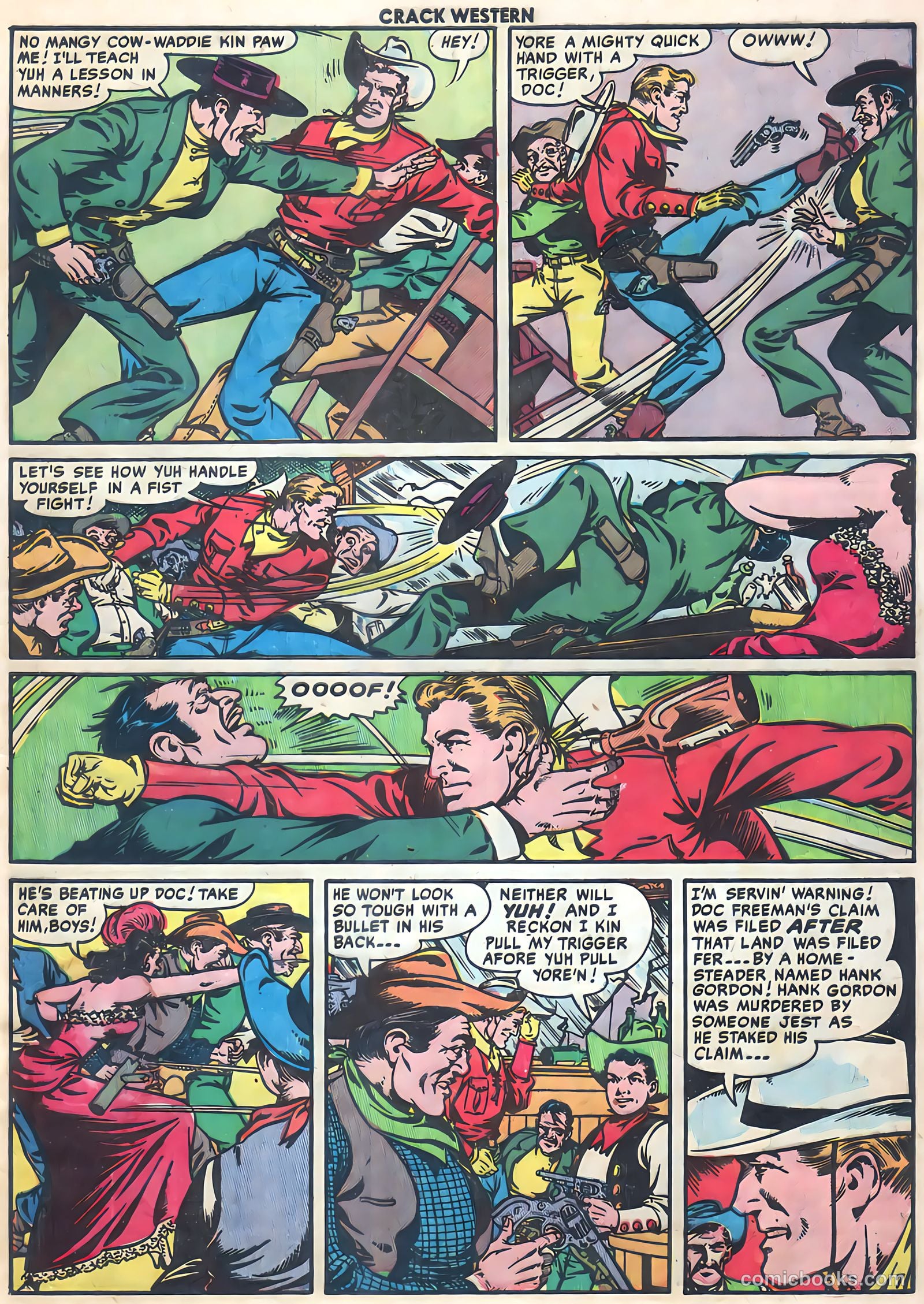 Crack Western #73 (1951) — page 6 of 45