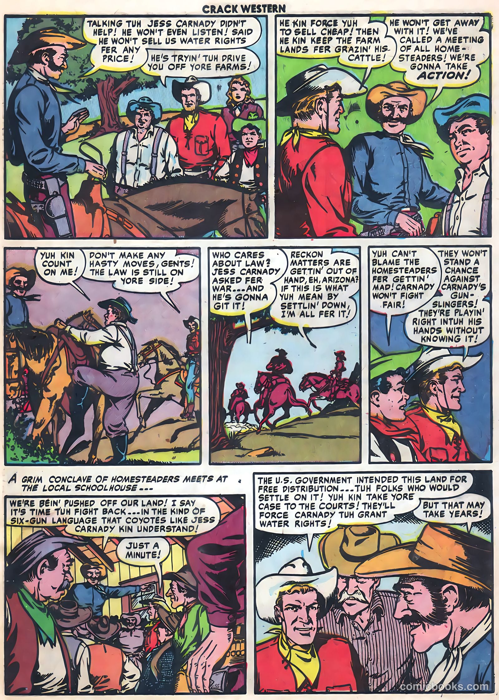 Crack Western #73 (1951) — page 8 of 45