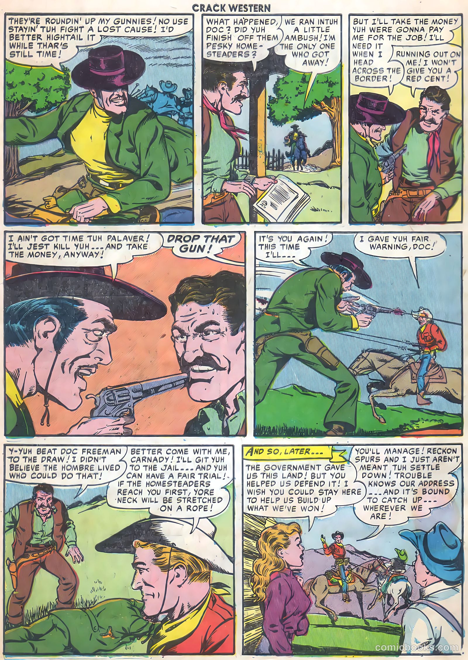 Crack Western #73 (1951) — page 11 of 45