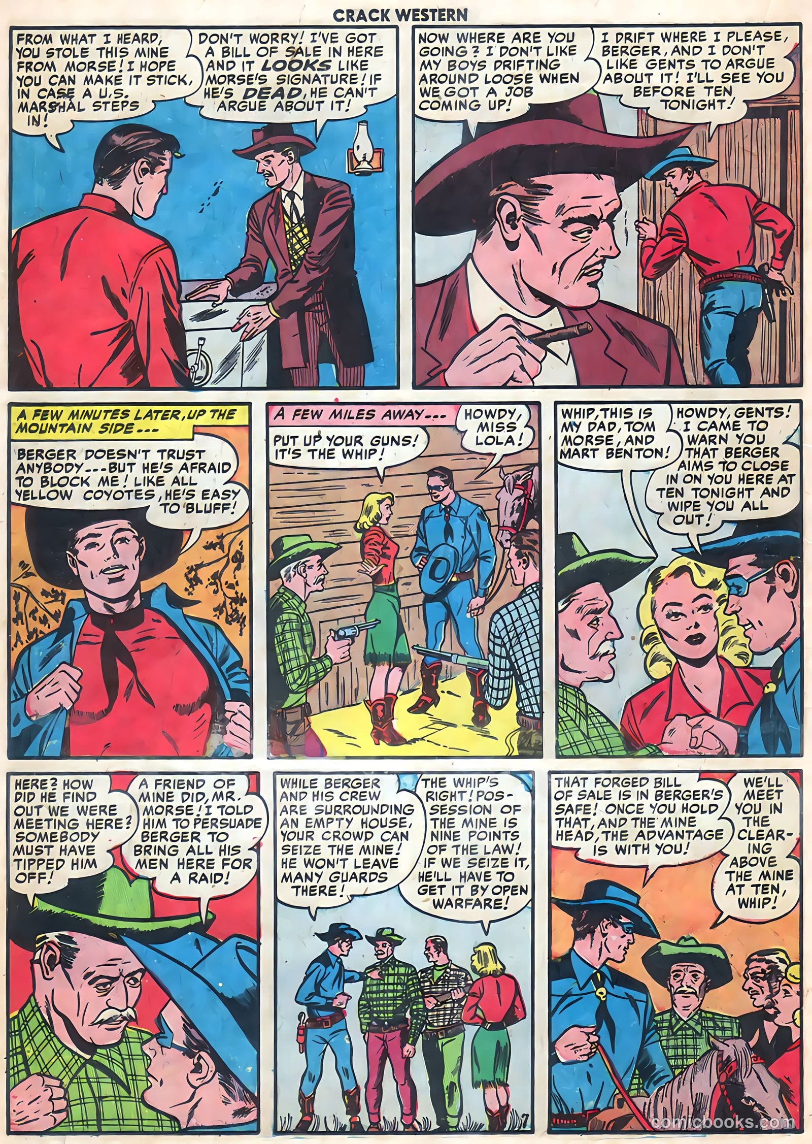 Crack Western #73 (1951) — page 19 of 45