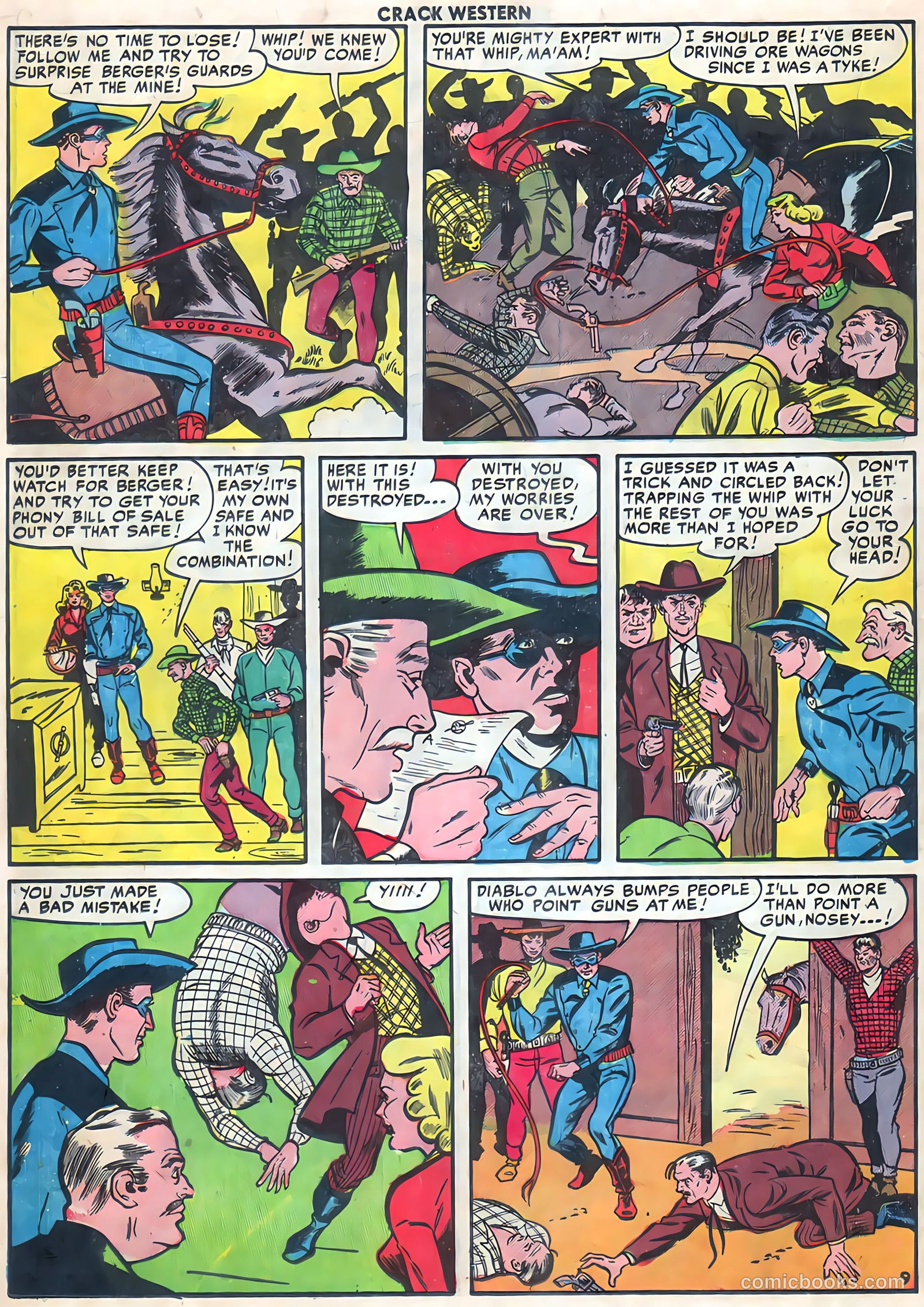 Crack Western #73 (1951) — page 21 of 45