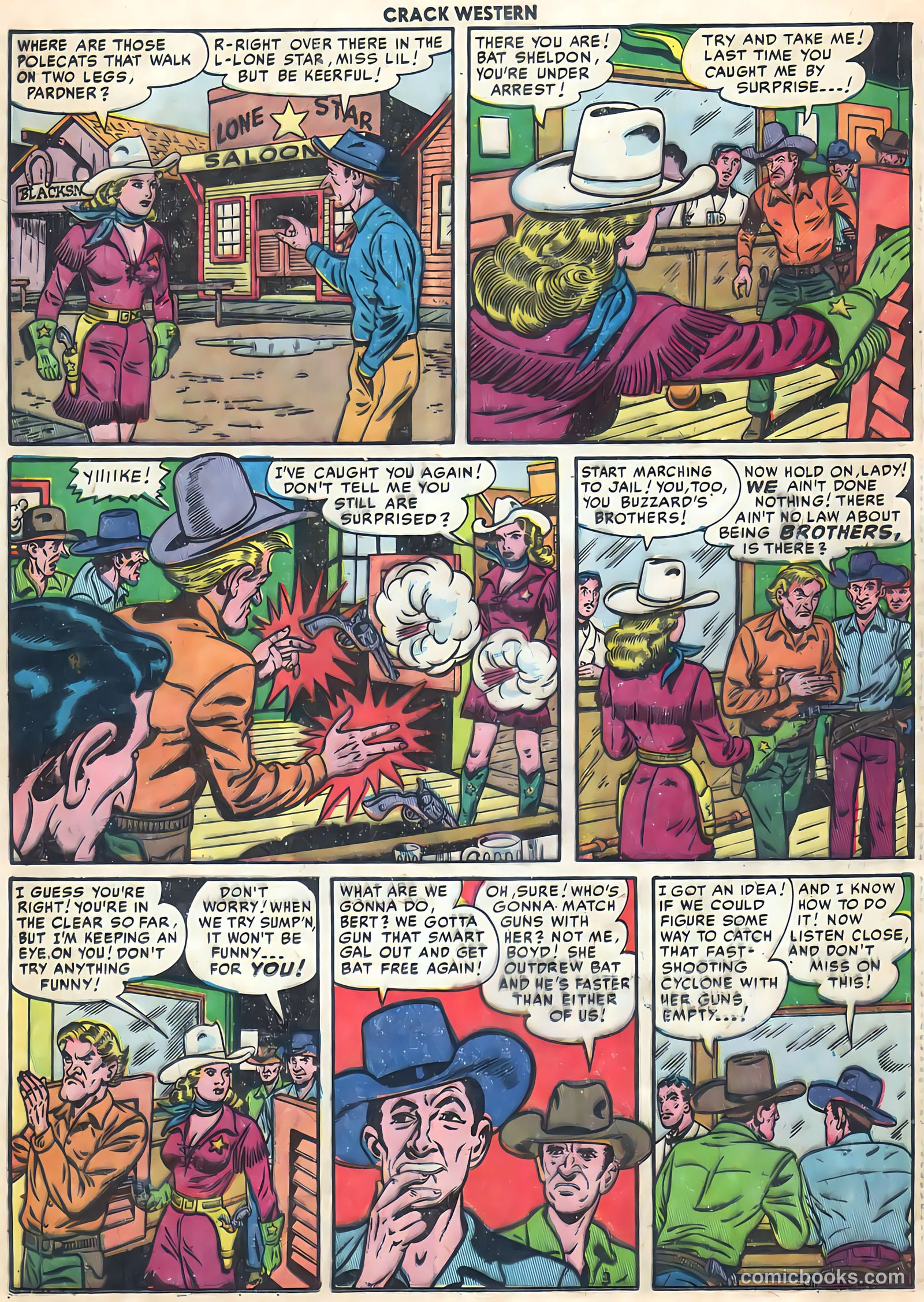 Crack Western #73 (1951) — page 25 of 45