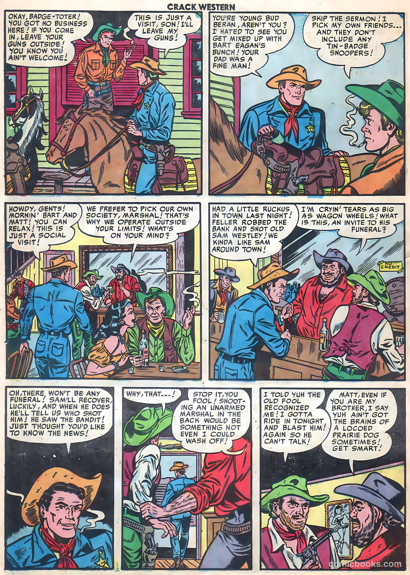 Crack Western #73 (1951) — page 31 of 45