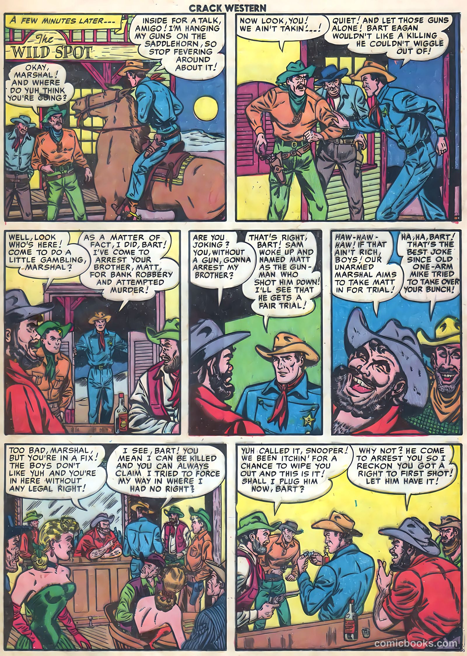 Crack Western #73 (1951) — page 34 of 45