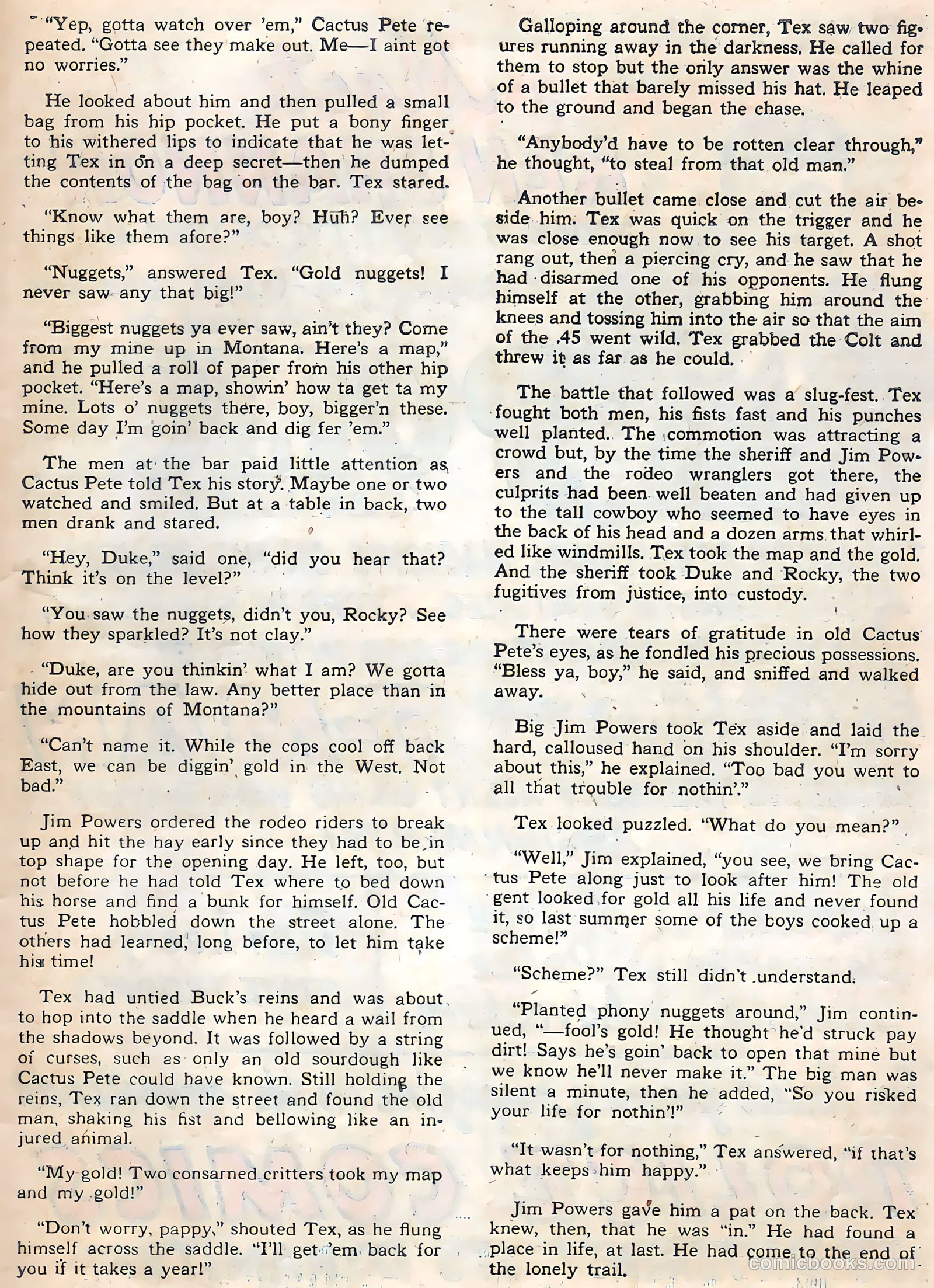Crack Western #73 (1951) — page 38 of 45