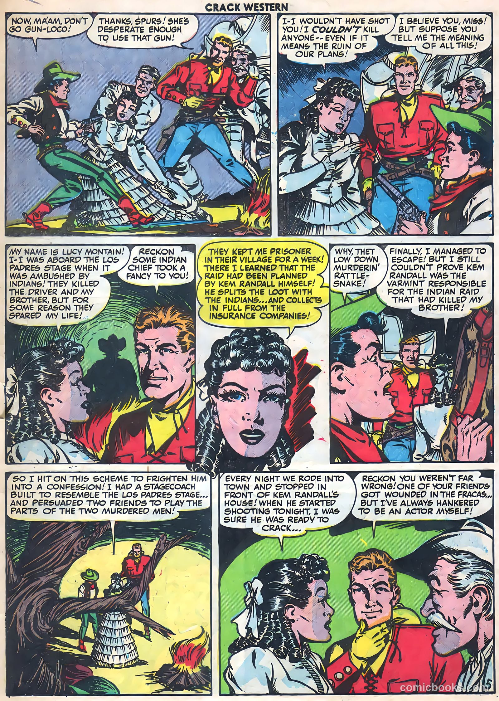 Crack Western #73 (1951) — page 44 of 45