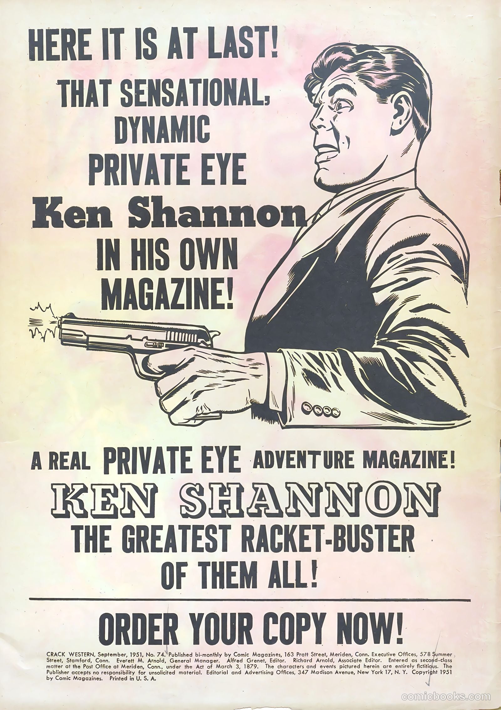 Crack Western #74 (1951) — page 2 of 37
