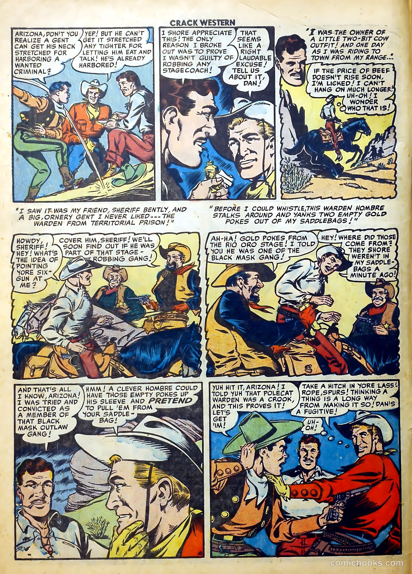 Crack Western #74 (1951) — page 6 of 37