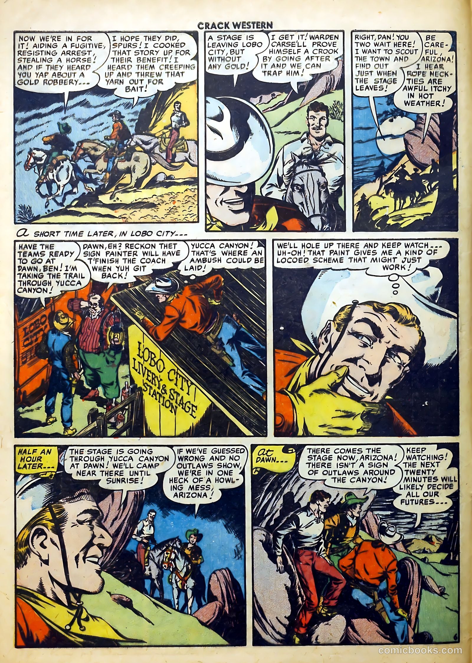 Crack Western #74 (1951) — page 8 of 37
