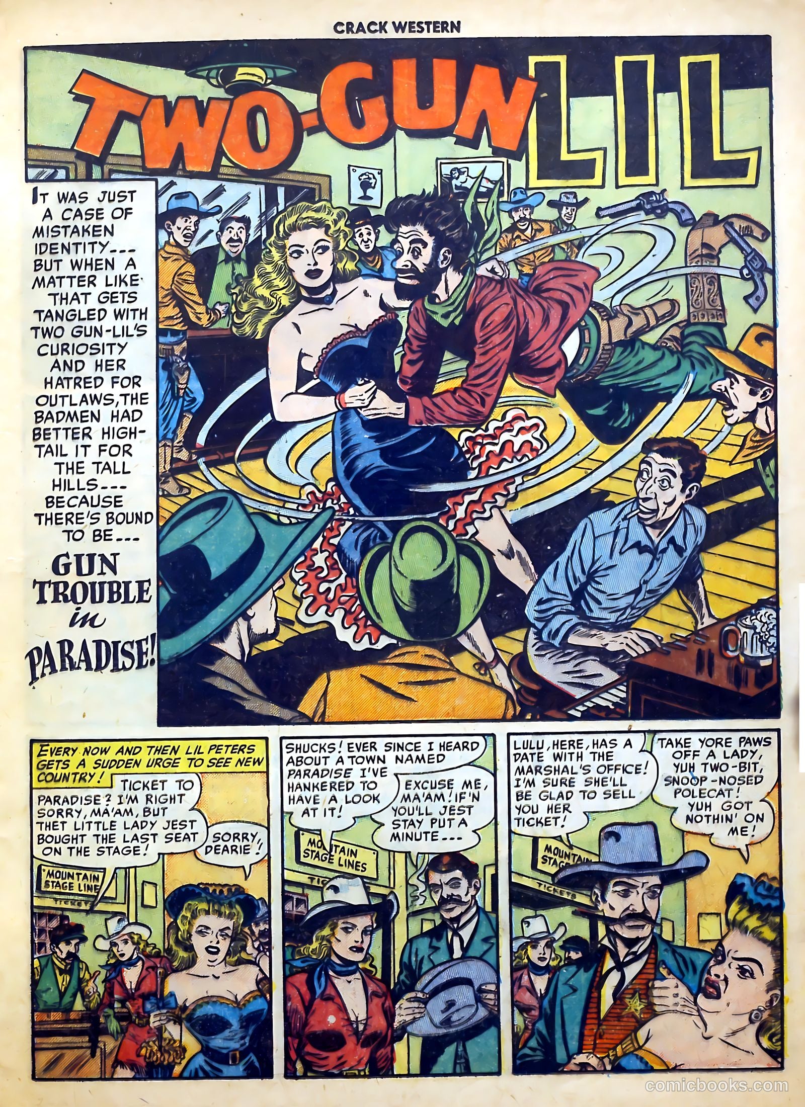 Crack Western #74 (1951) — page 13 of 37