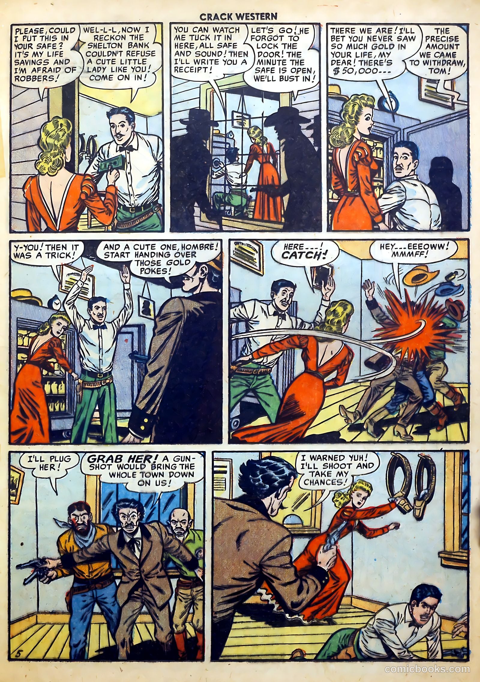 Crack Western #74 (1951) — page 17 of 37