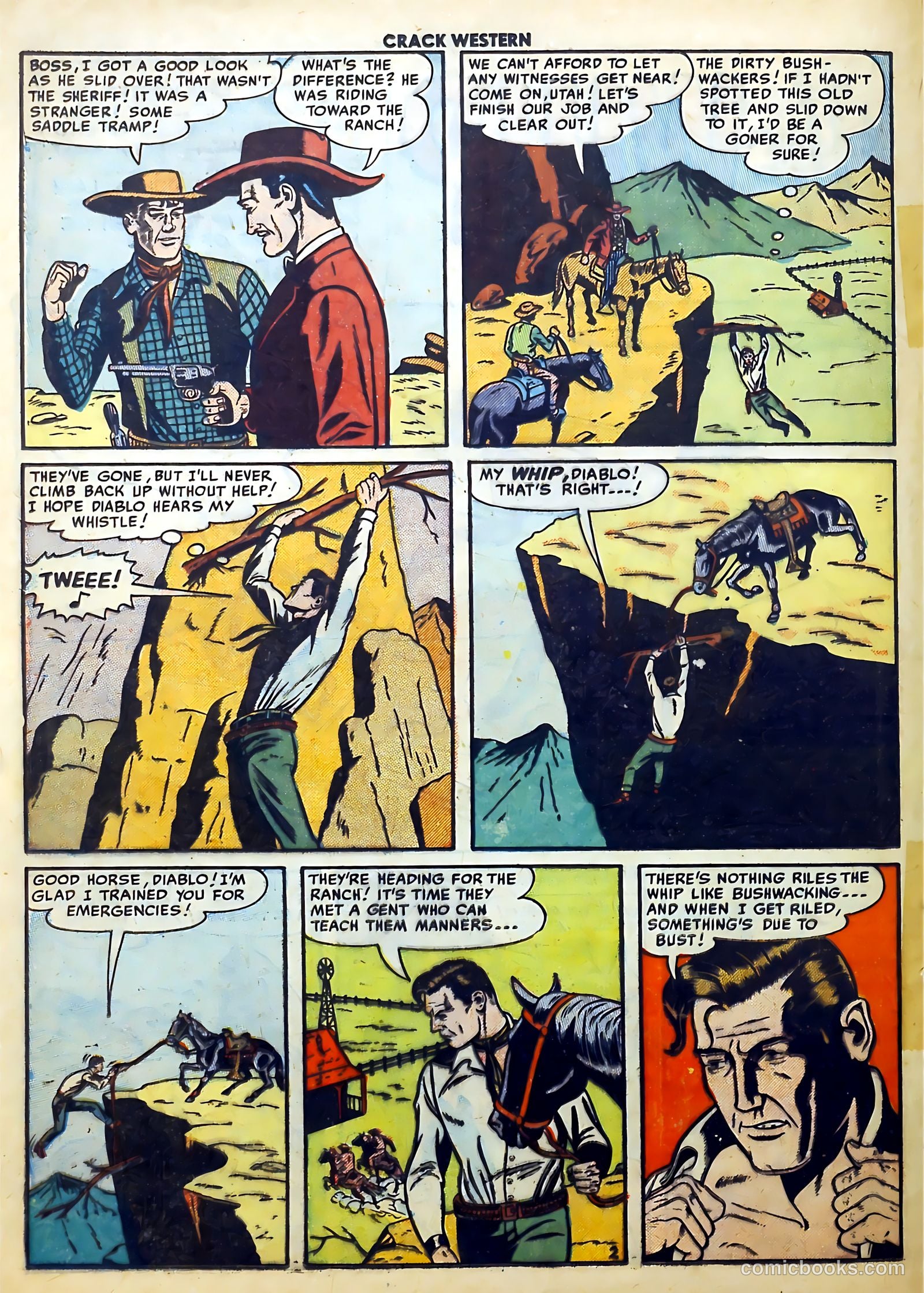 Crack Western #74 (1951) — page 20 of 37