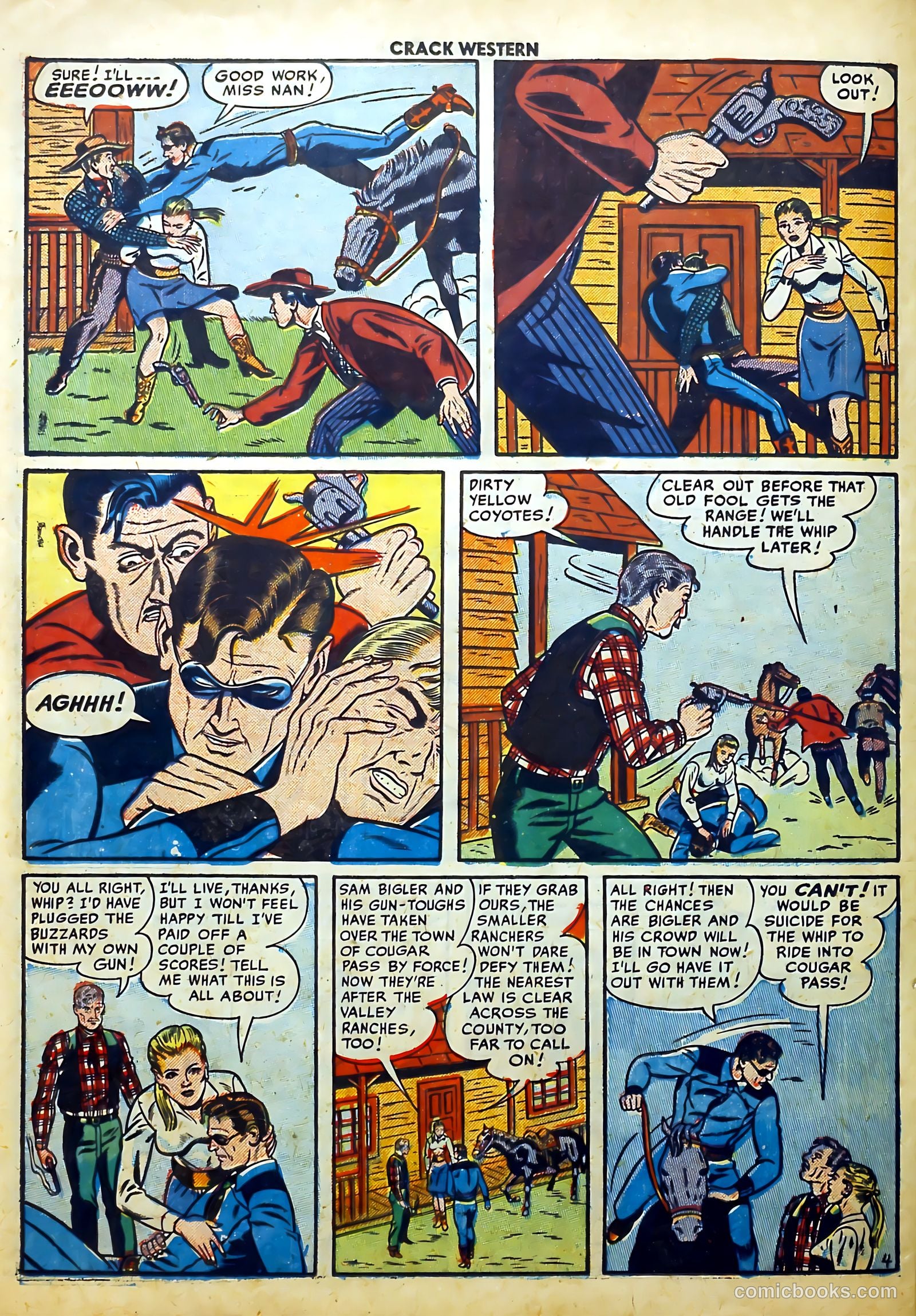 Crack Western #74 (1951) — page 22 of 37