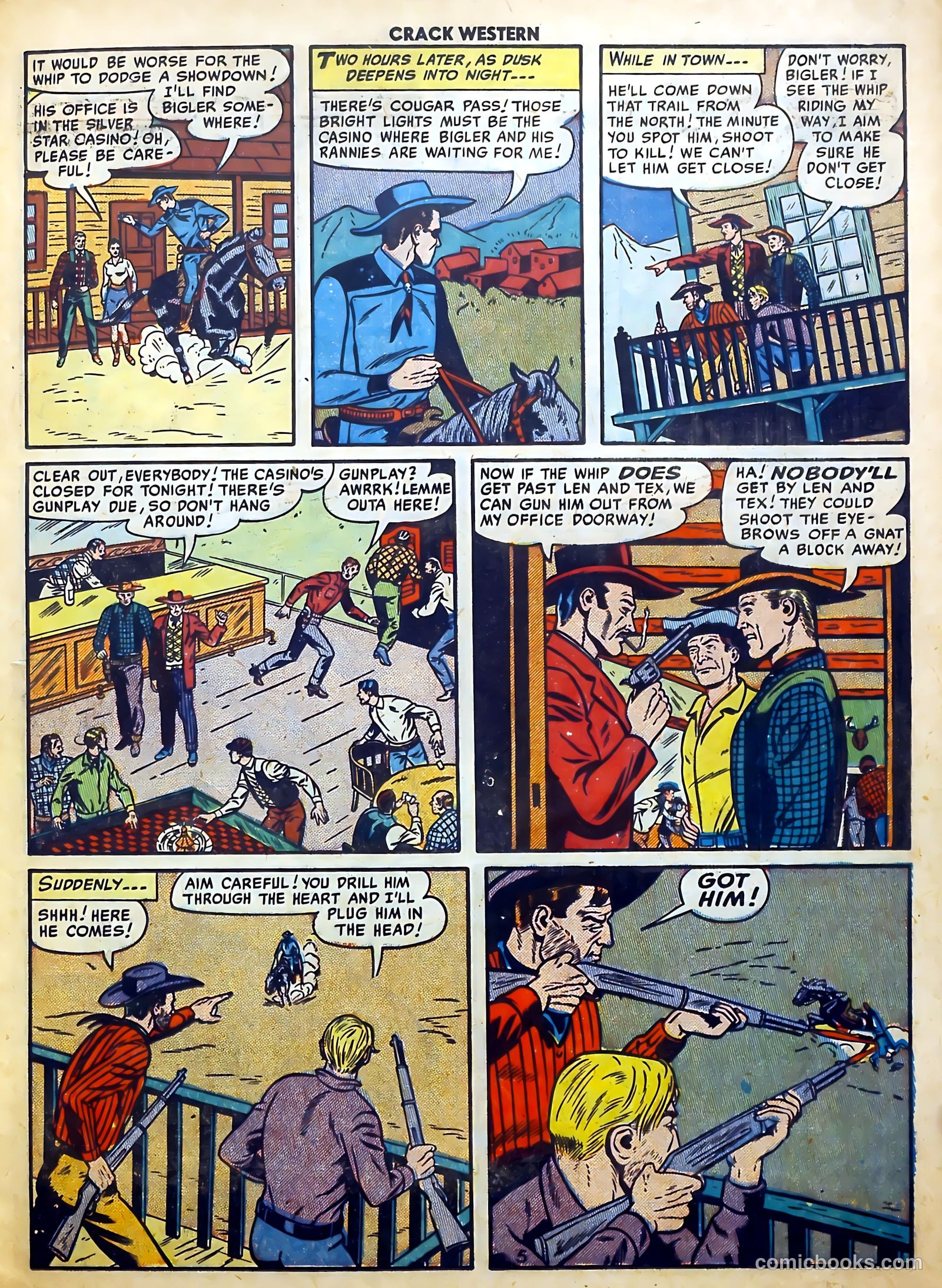 Crack Western #74 (1951) — page 23 of 37