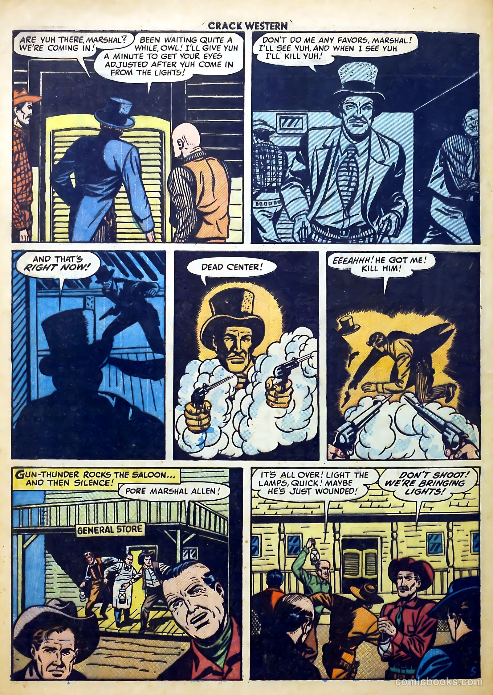 Crack Western #74 (1951) — page 32 of 37