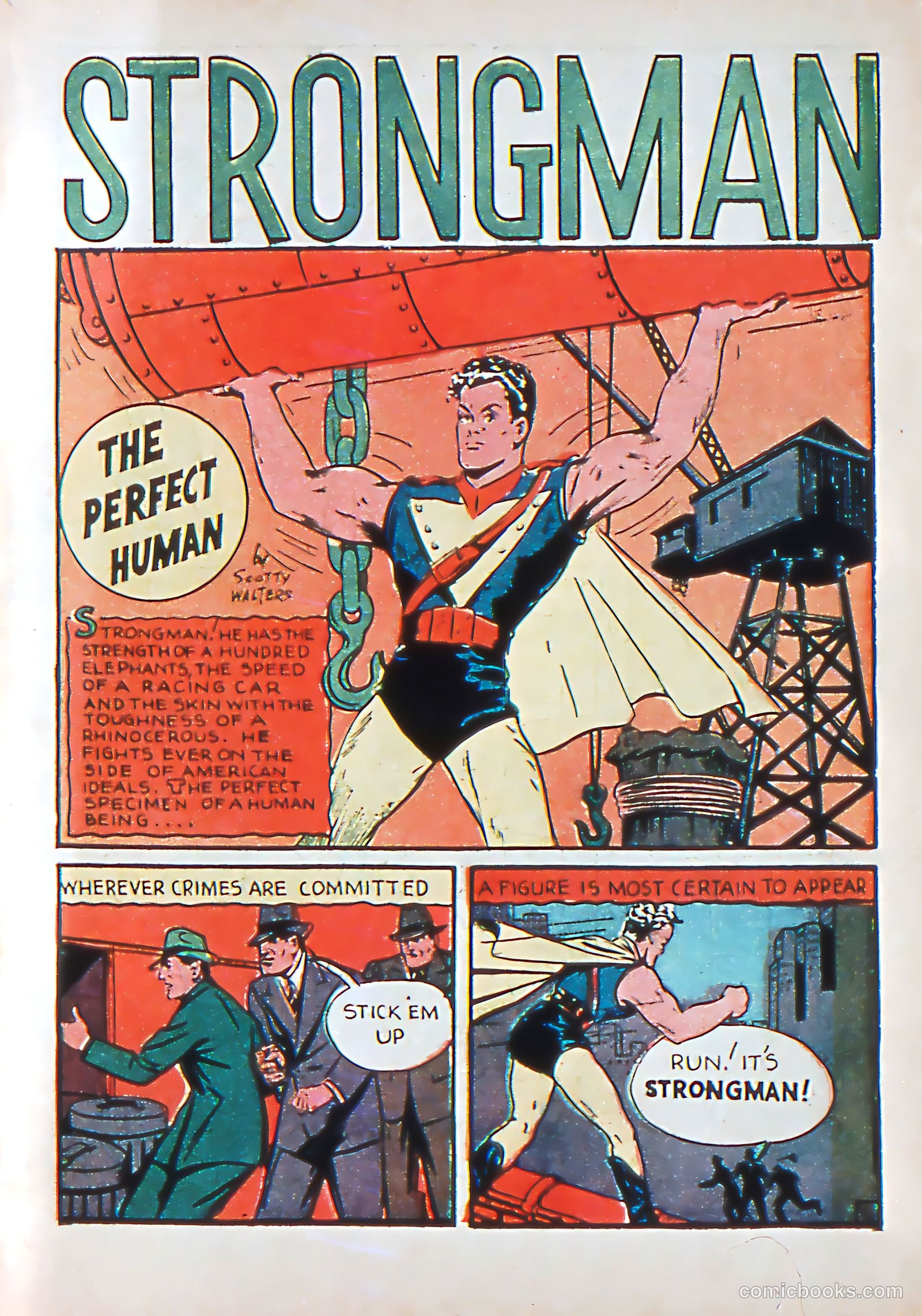 Crash Comics #1 (1948, Rayburn Productions) — page 3 of 68