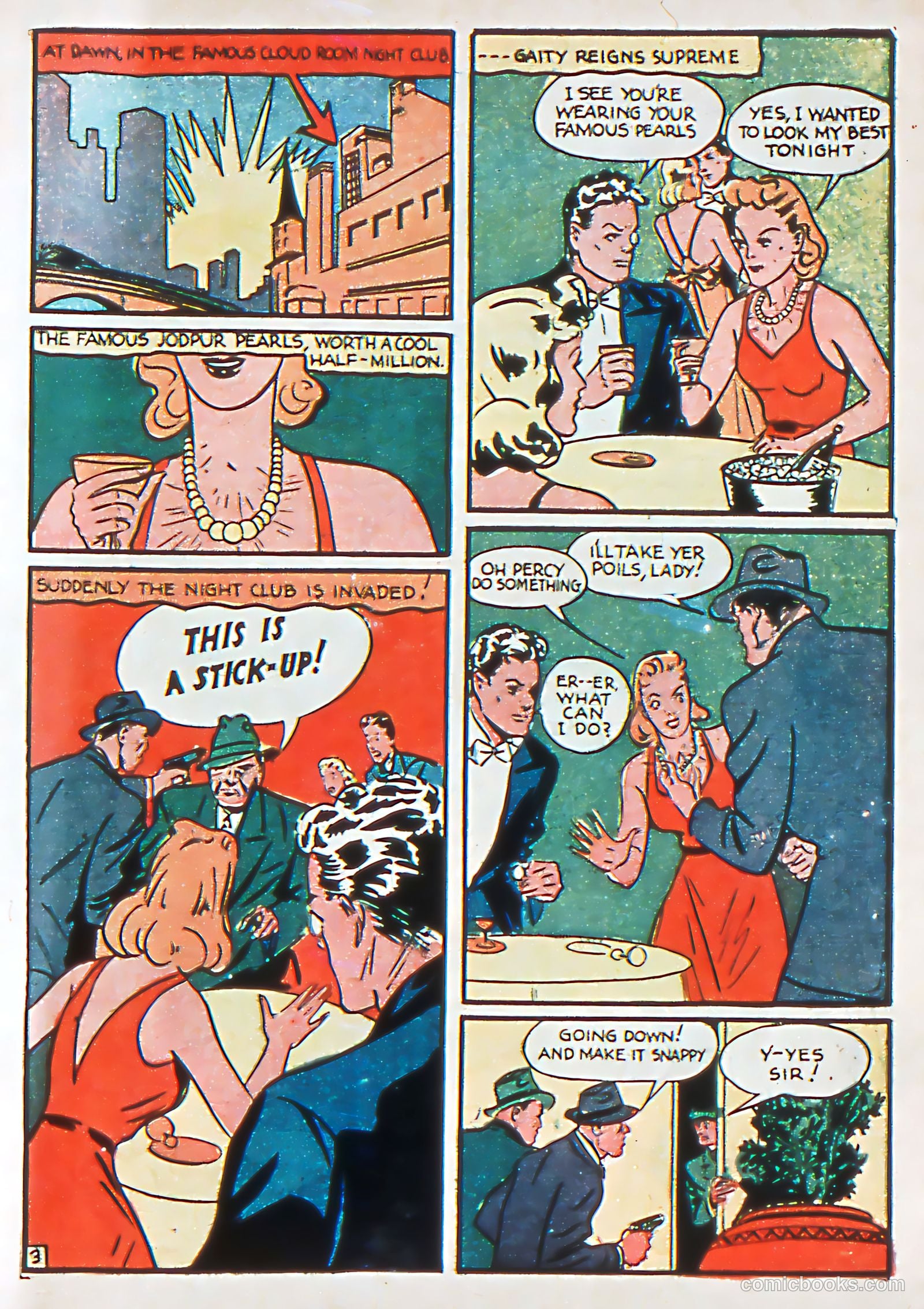 Crash Comics #1 (1948, Rayburn Productions) — page 5 of 68