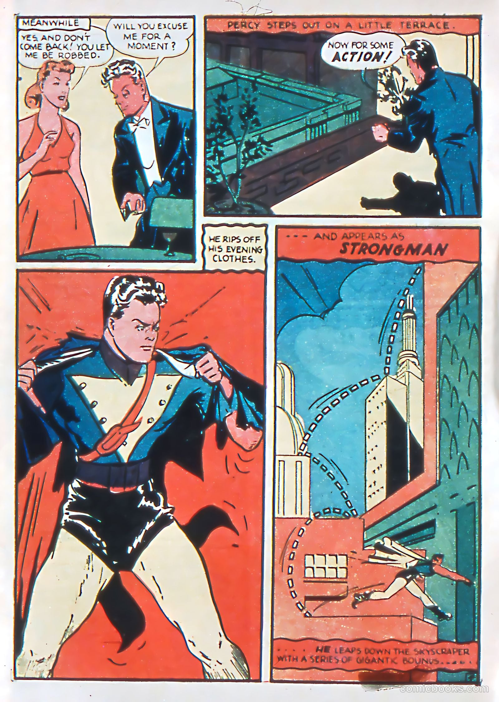 Crash Comics #1 (1948, Rayburn Productions) — page 6 of 68