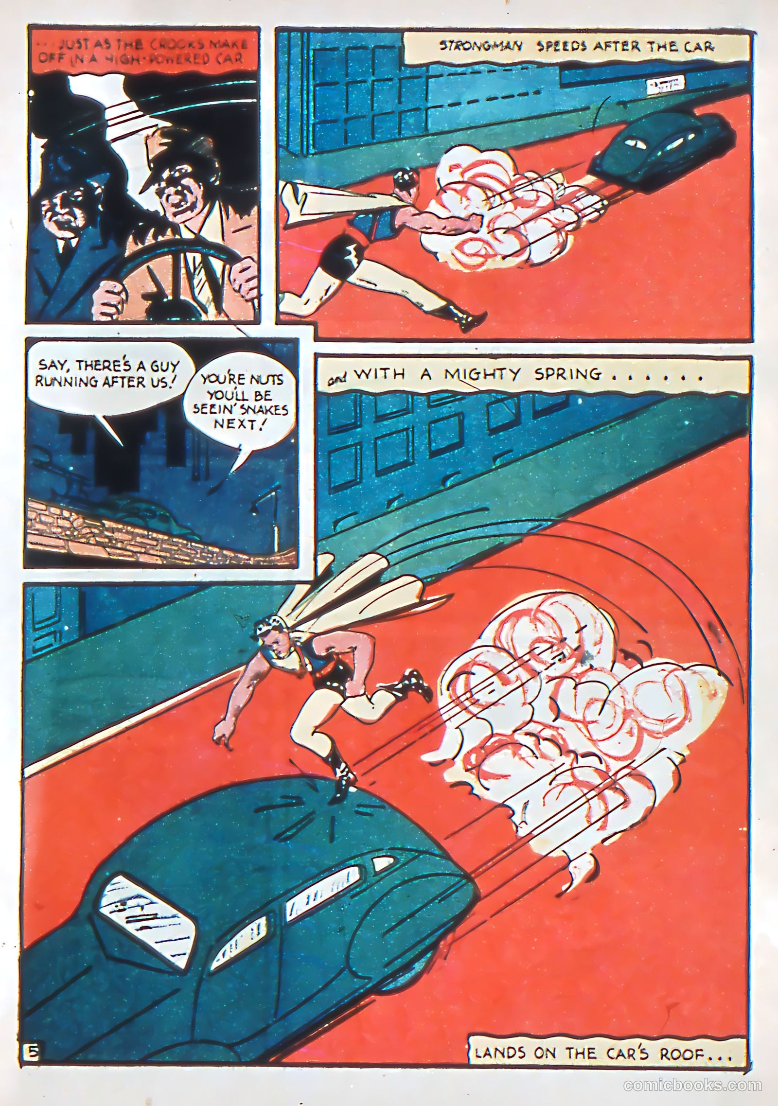 Crash Comics #1 (1948, Rayburn Productions) — page 7 of 68