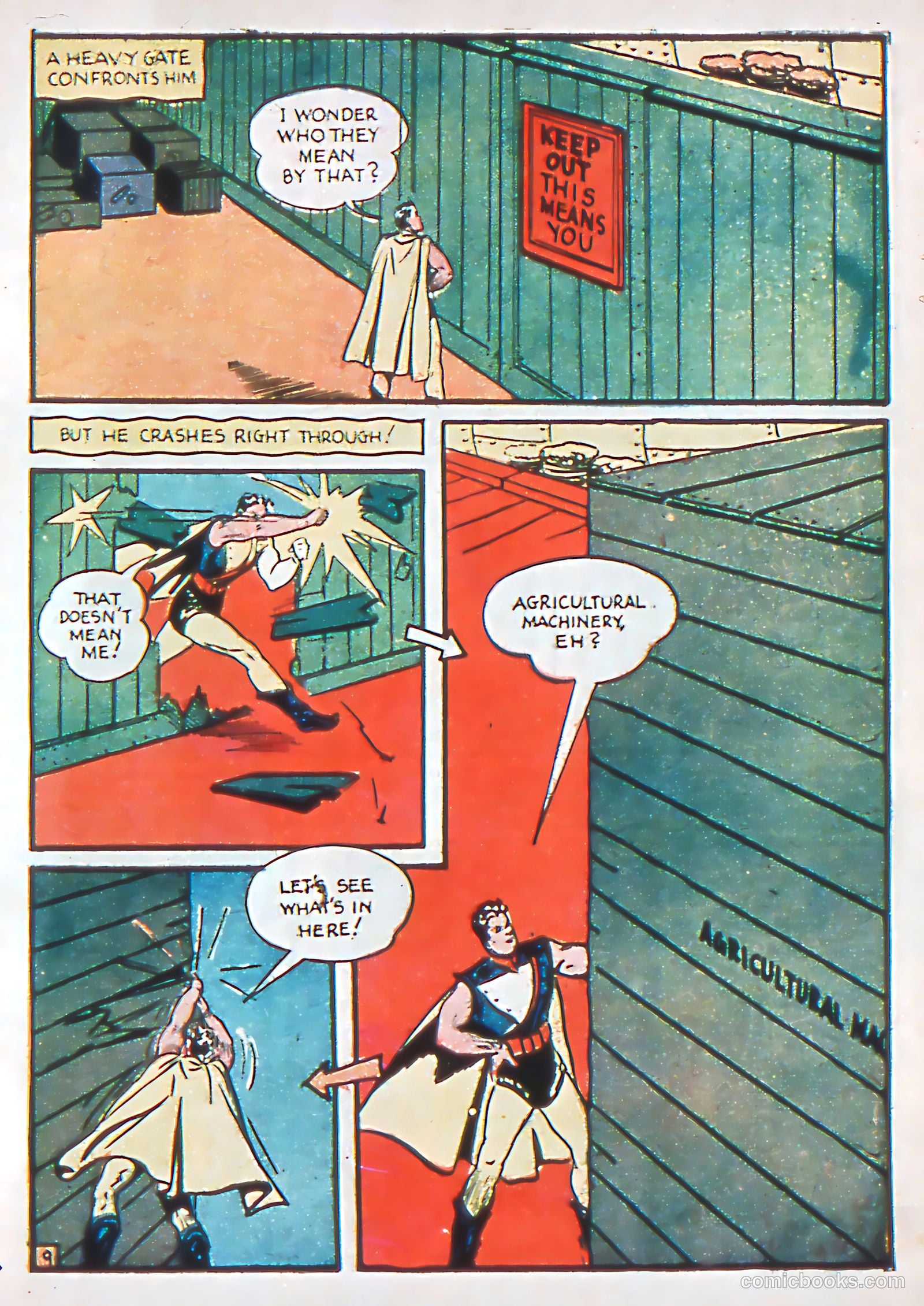 Crash Comics #1 (1948, Rayburn Productions) — page 11 of 68