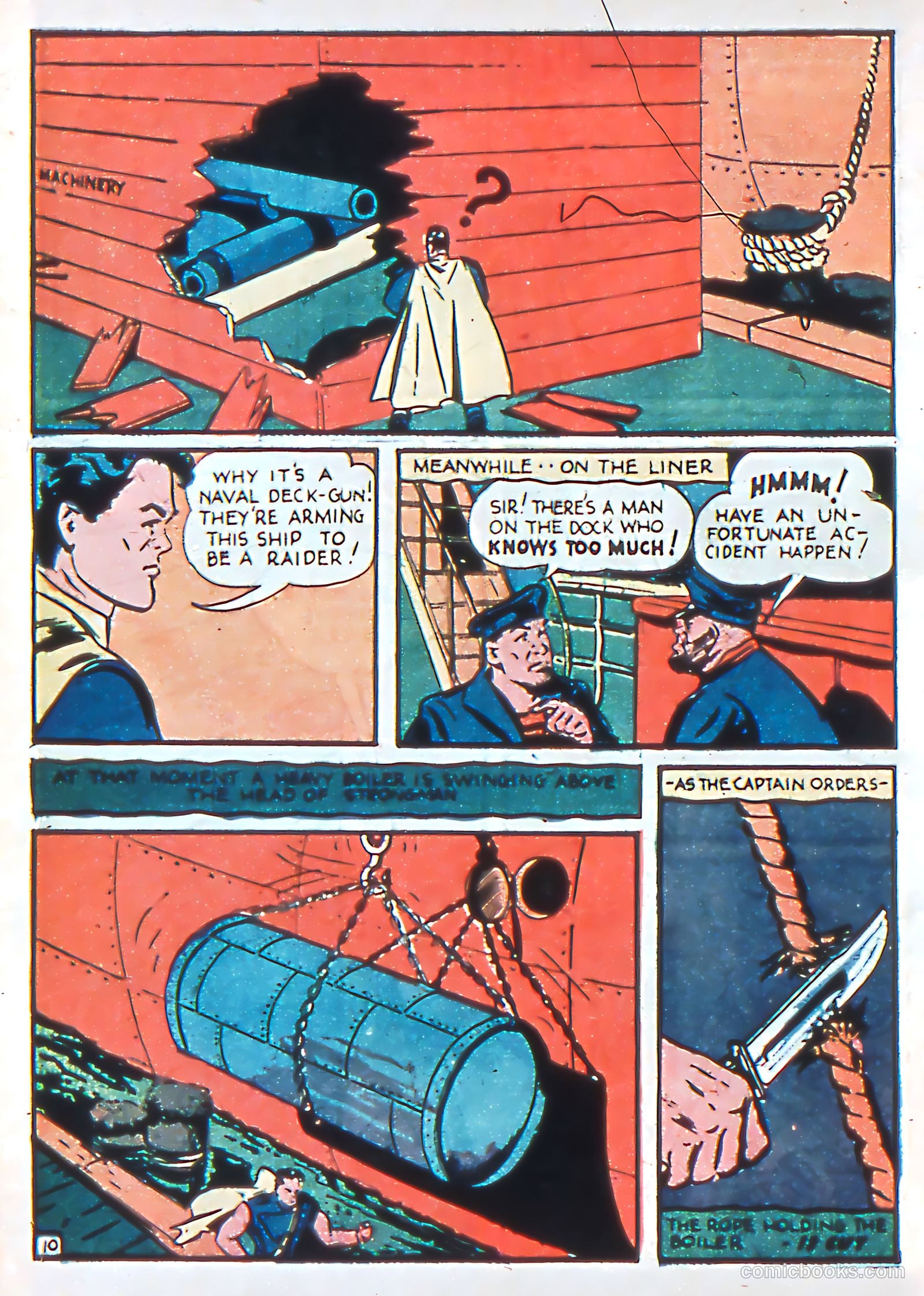 Crash Comics #1 (1948, Rayburn Productions) — page 12 of 68