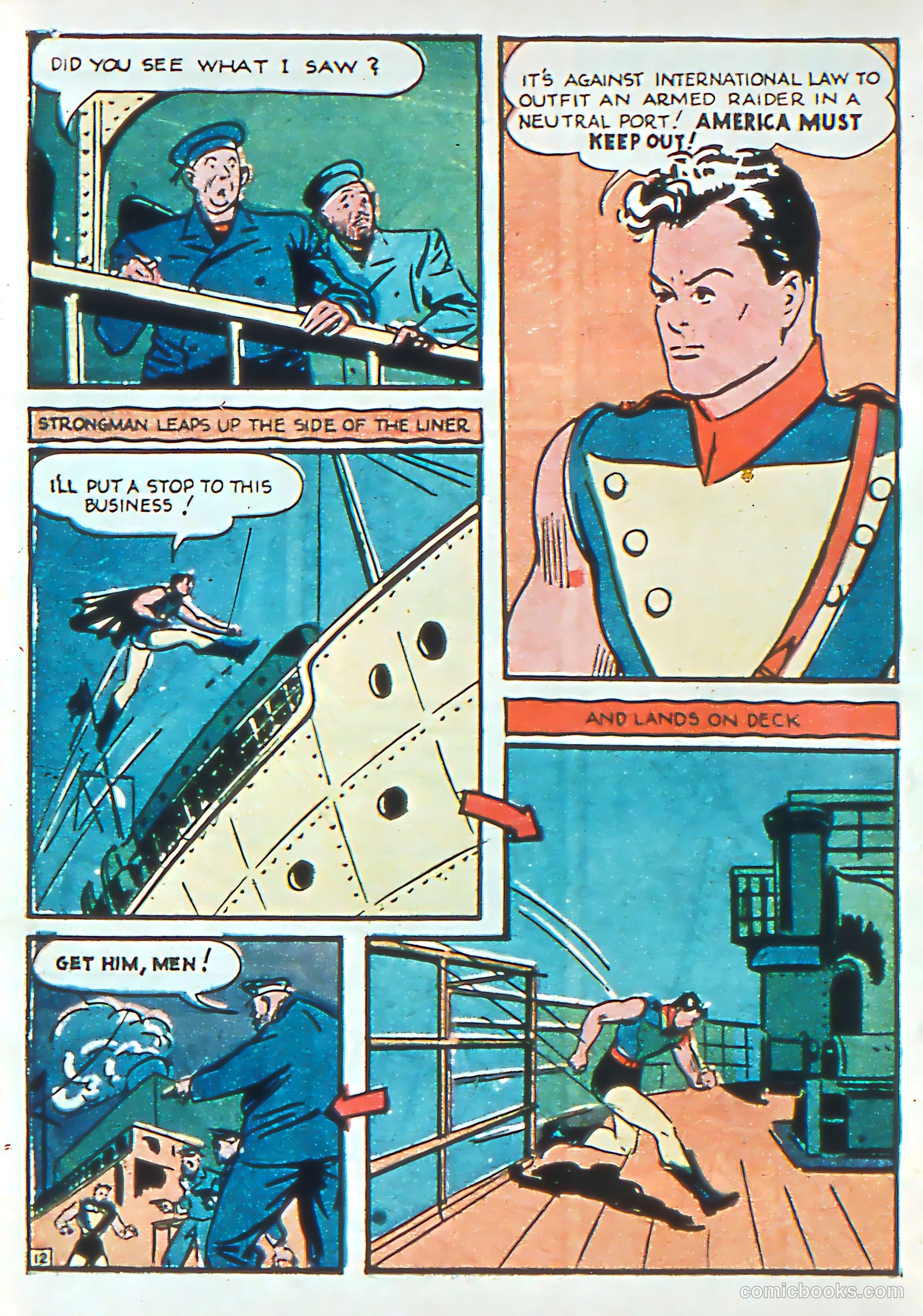 Crash Comics #1 (1948, Rayburn Productions) — page 14 of 68
