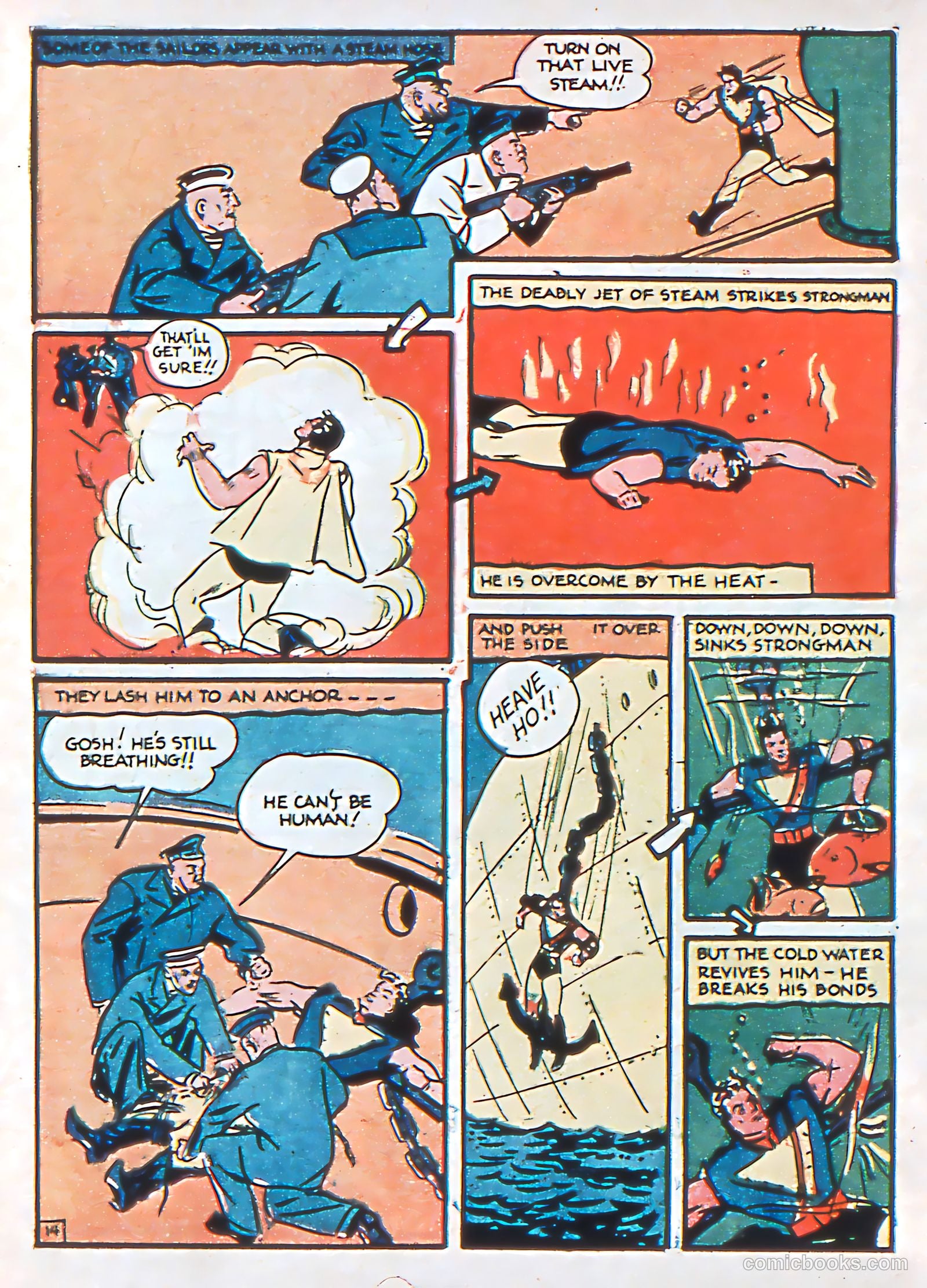 Crash Comics #1 (1948, Rayburn Productions) — page 16 of 68