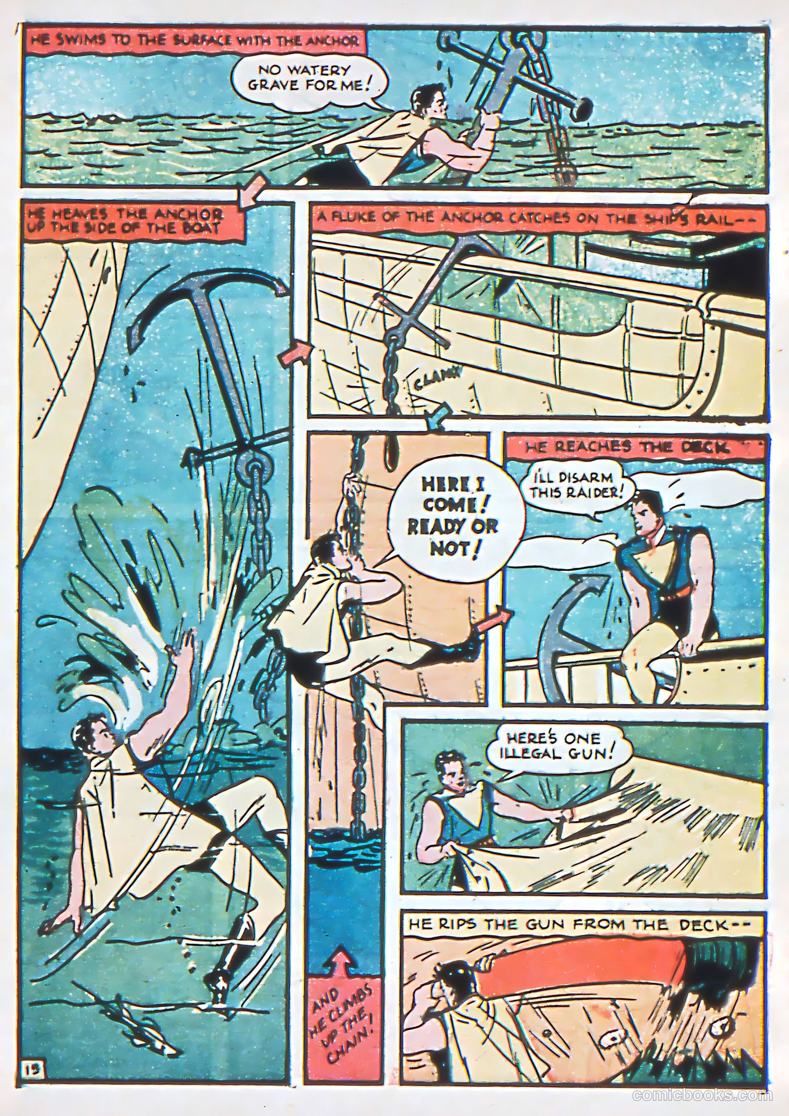 Crash Comics #1 (1948, Rayburn Productions) — page 17 of 68