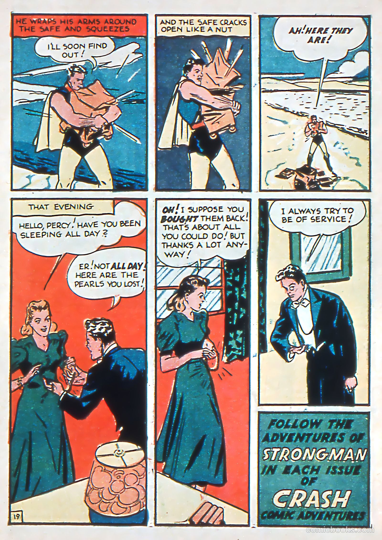 Crash Comics #1 (1948, Rayburn Productions) — page 21 of 68