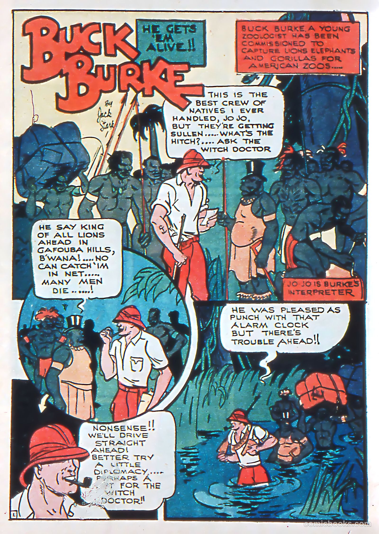 Crash Comics #1 (1948, Rayburn Productions) — page 22 of 68