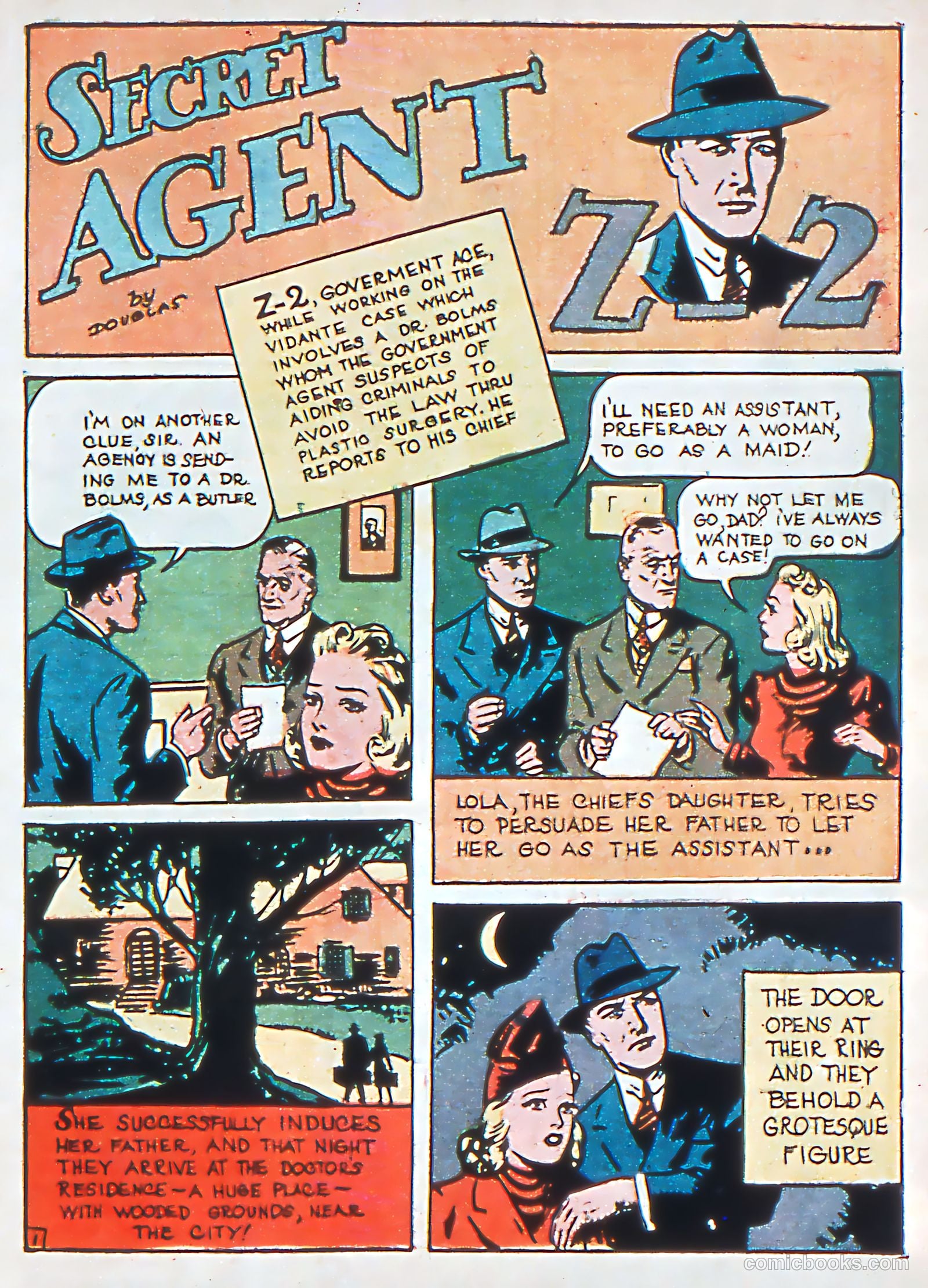 Crash Comics #1 (1948, Rayburn Productions) — page 27 of 68