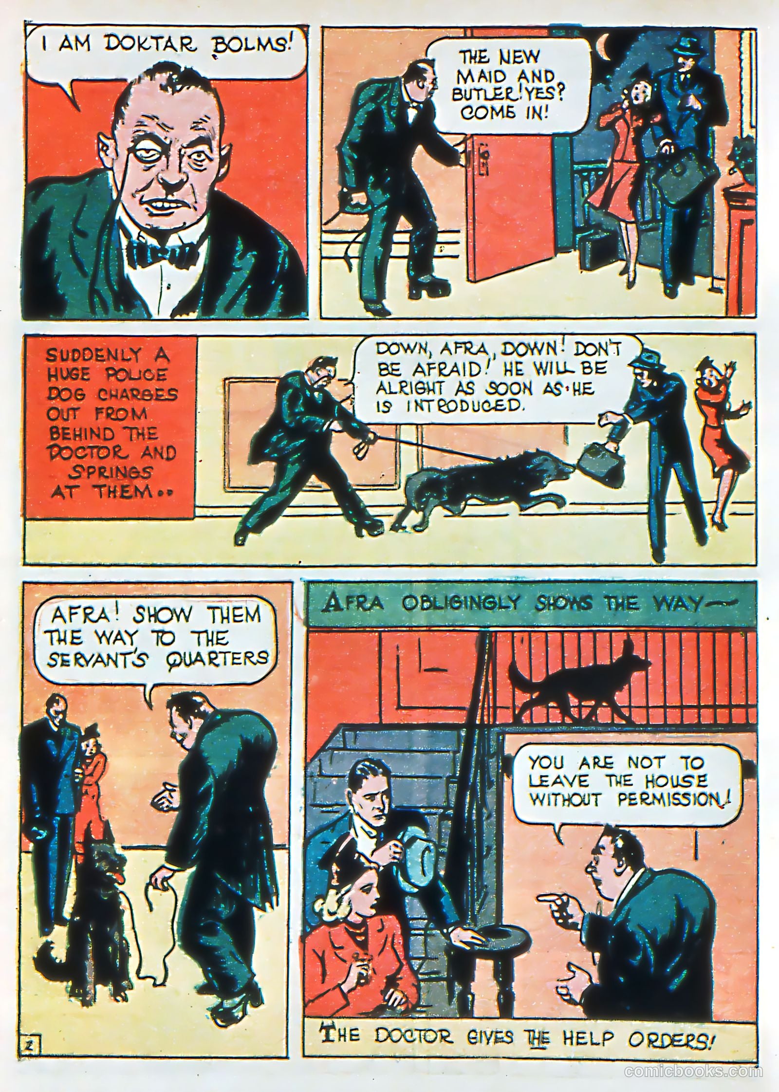 Crash Comics #1 (1948, Rayburn Productions) — page 28 of 68