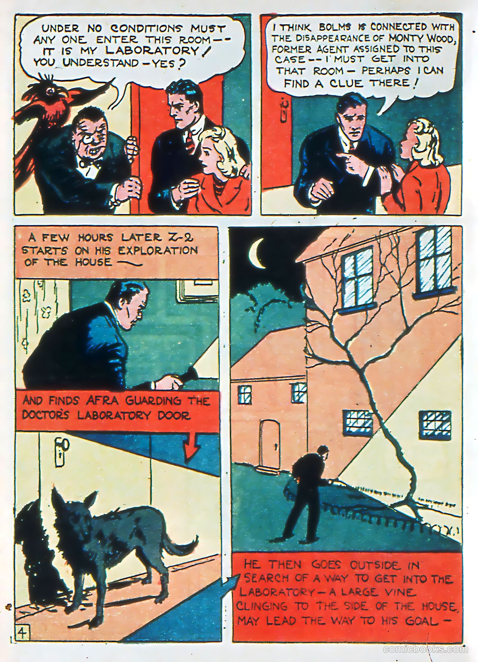 Crash Comics #1 (1948, Rayburn Productions) — page 30 of 68