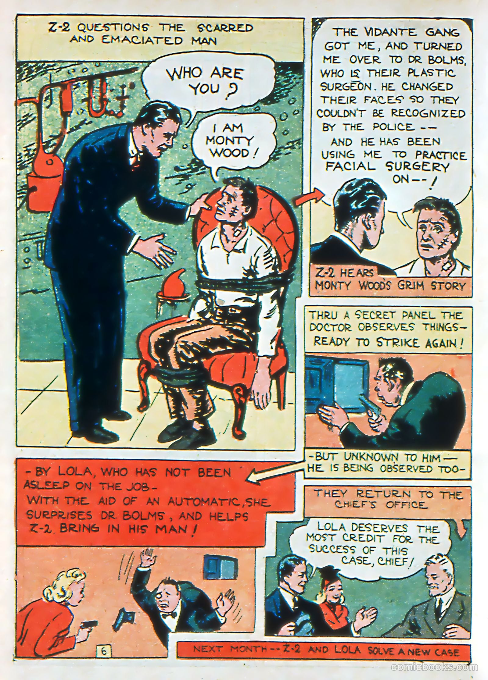 Crash Comics #1 (1948, Rayburn Productions) — page 32 of 68