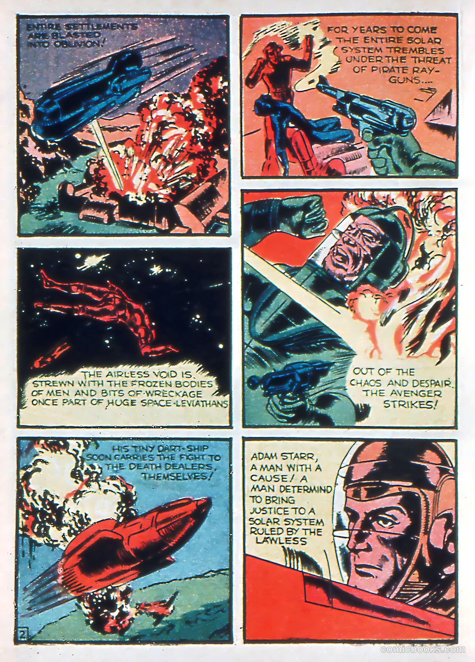 Crash Comics #1 (1948, Rayburn Productions) — page 34 of 68