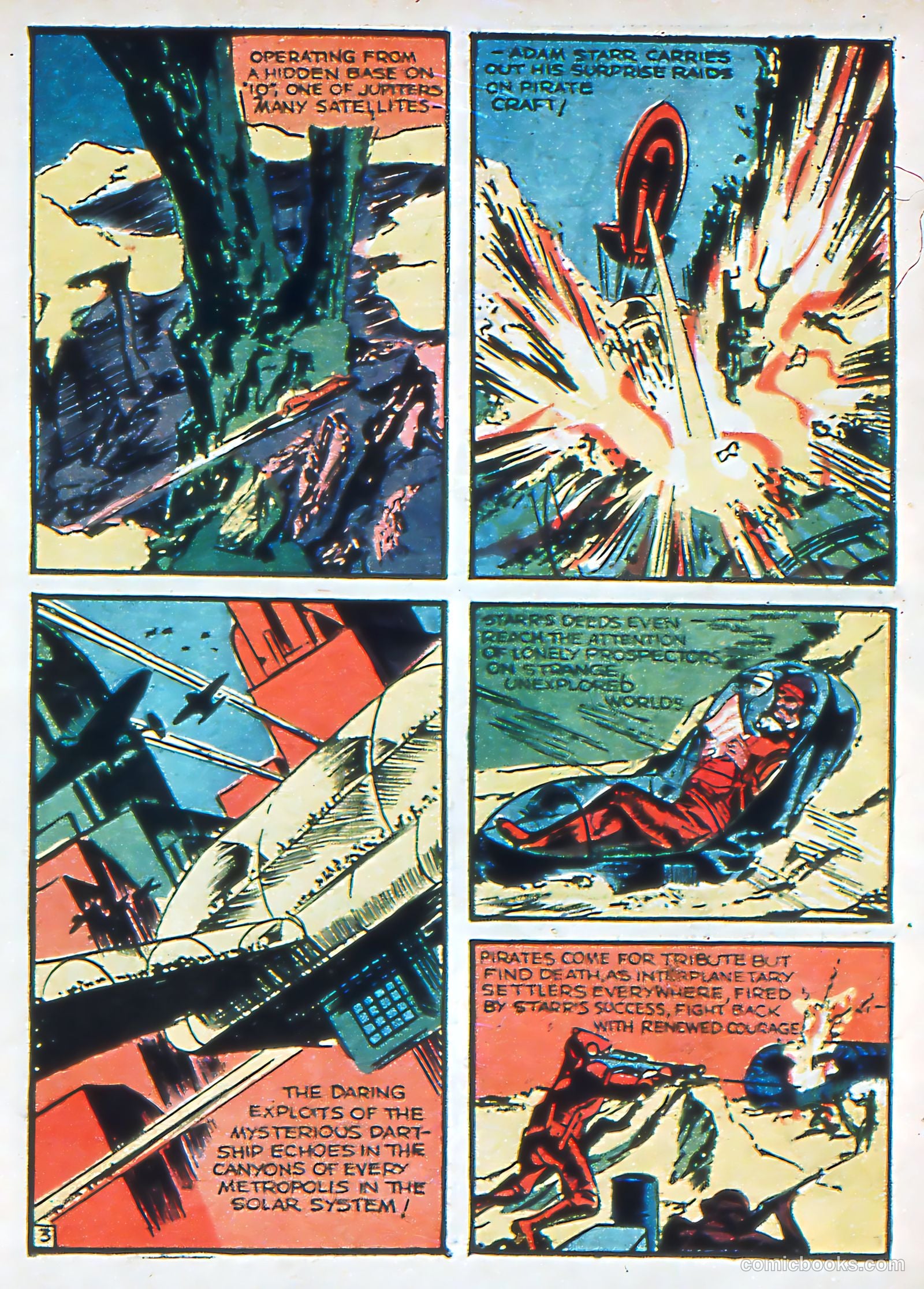 Crash Comics #1 (1948, Rayburn Productions) — page 35 of 68