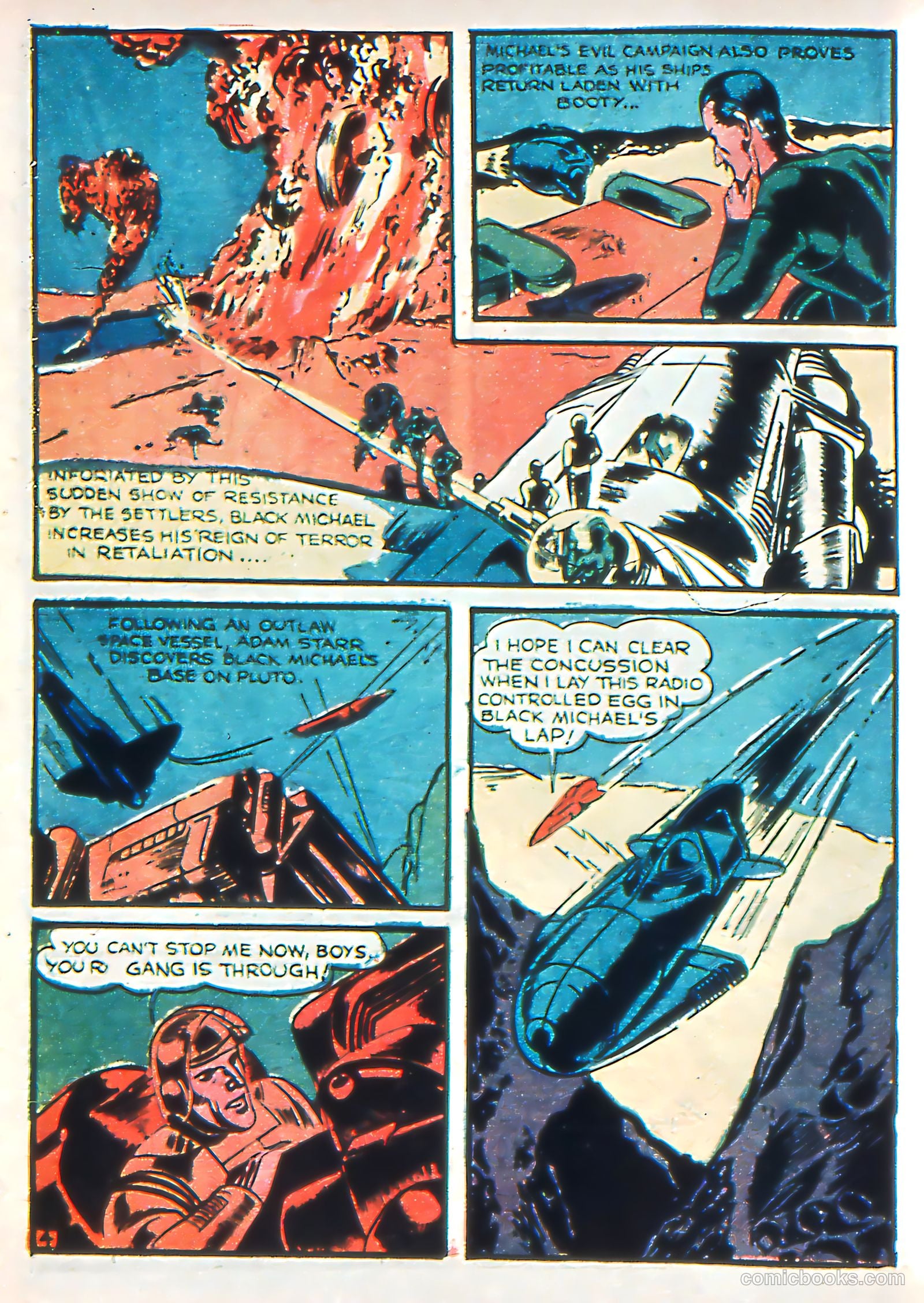 Crash Comics #1 (1948, Rayburn Productions) — page 36 of 68