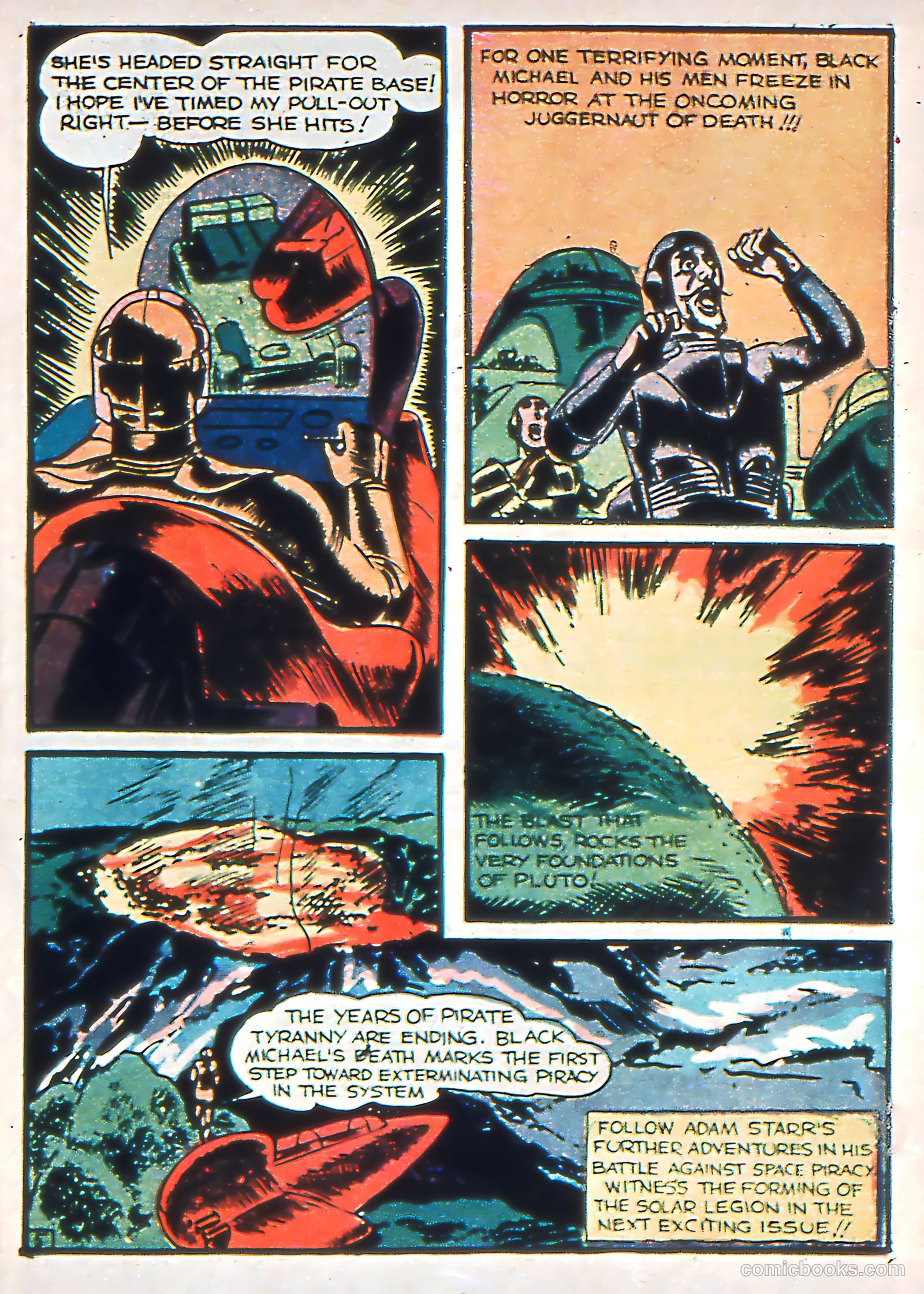 Crash Comics #1 (1948, Rayburn Productions) — page 37 of 68
