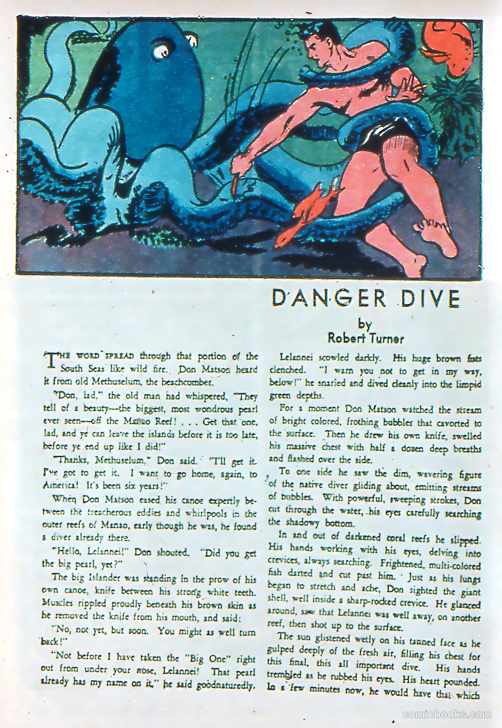 Crash Comics #1 (1948, Rayburn Productions) — page 38 of 68