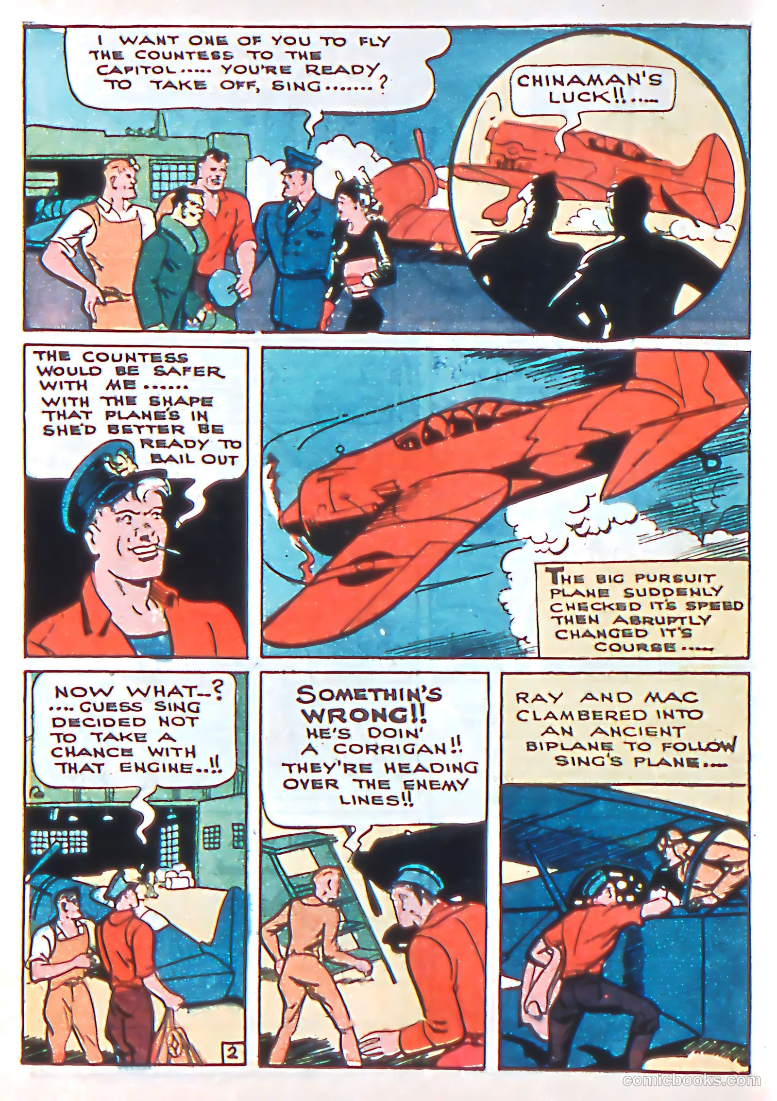 Crash Comics #1 (1948, Rayburn Productions) — page 46 of 68