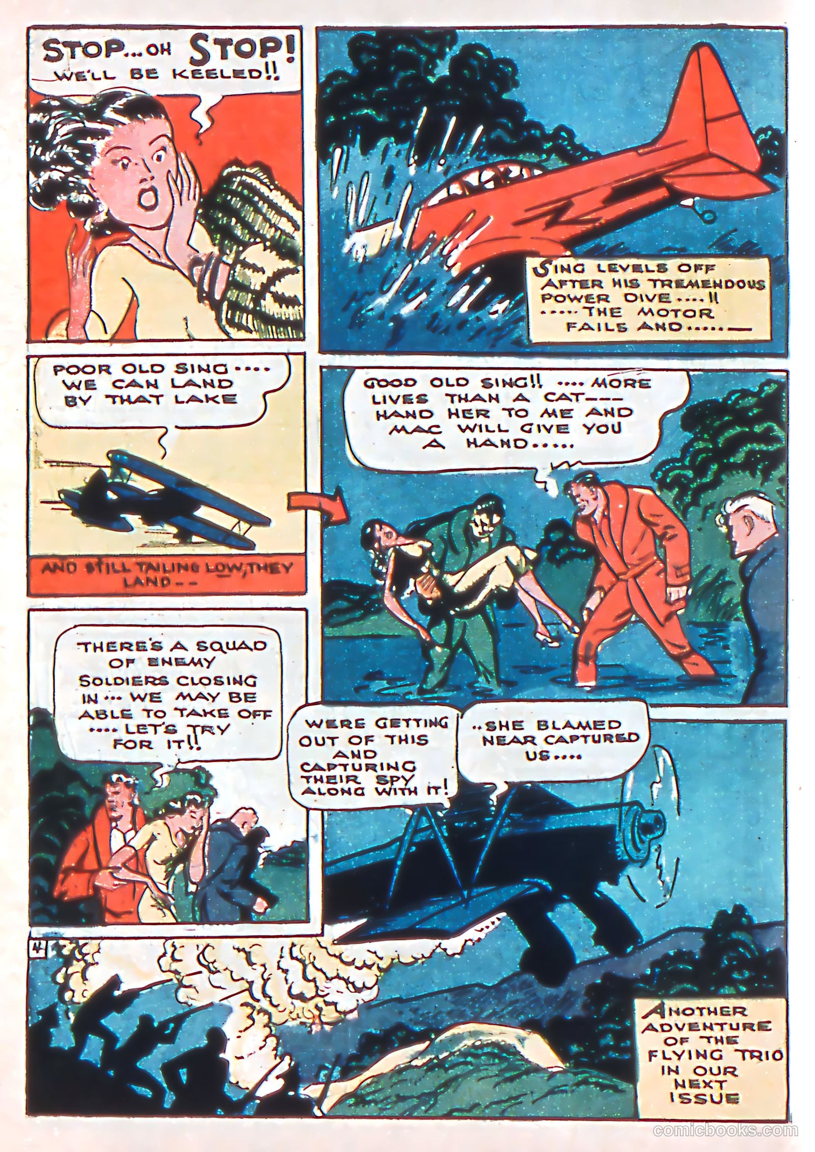 Crash Comics #1 (1948, Rayburn Productions) — page 48 of 68